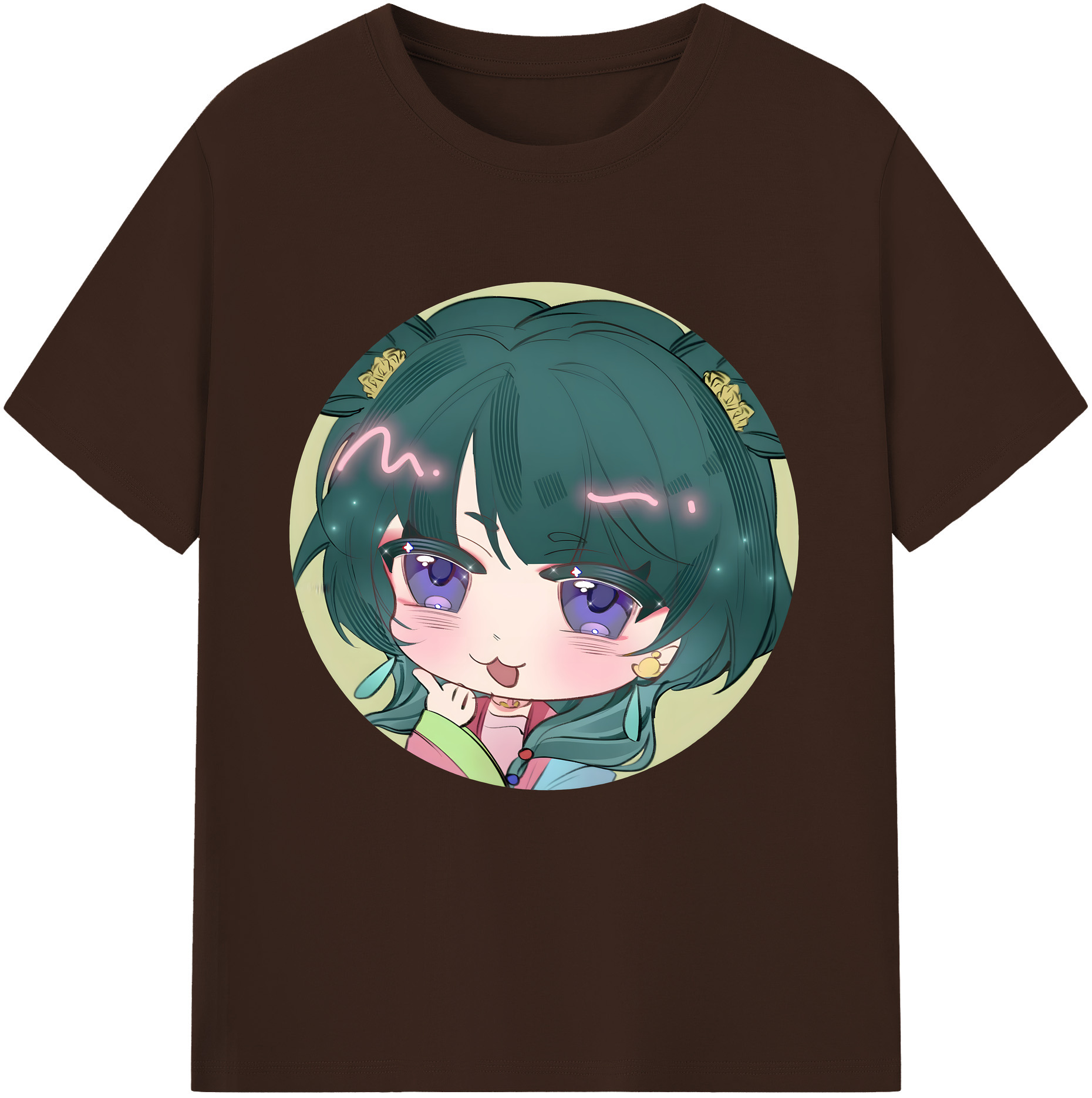 （画像用） 薬屋のひとりごと The Apothecary Diaries 綿100％半袖Tシャツ（フロントプリント）
