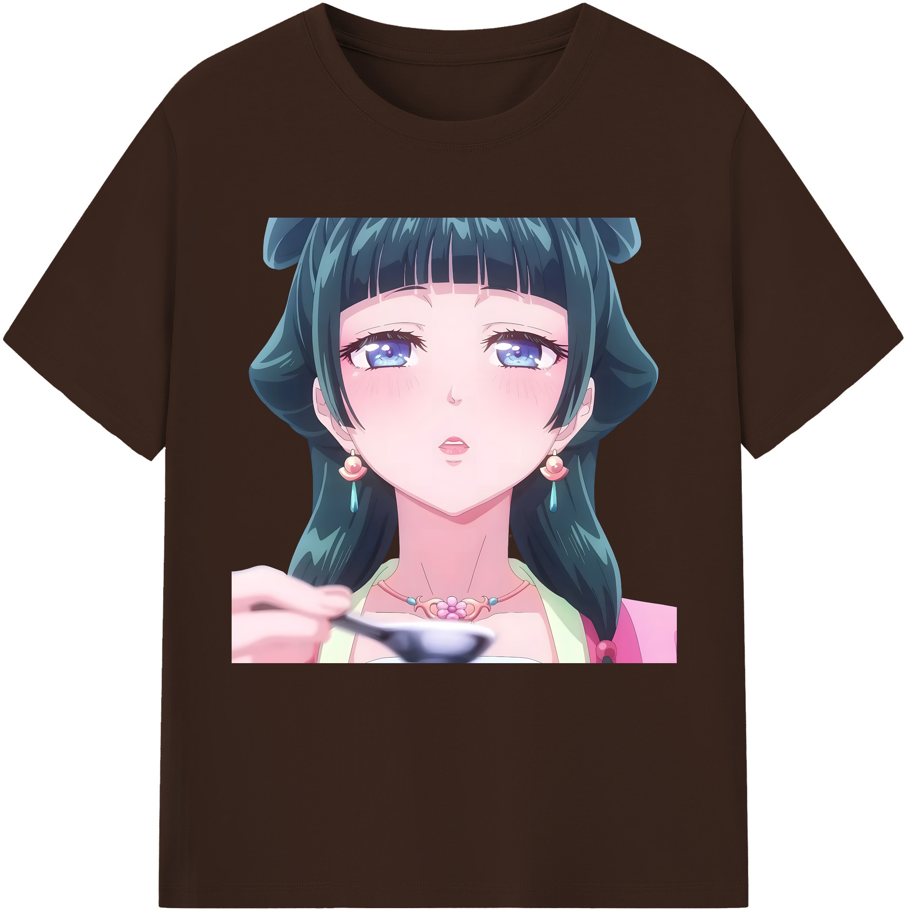 （画像用） 薬屋のひとりごと The Apothecary Diaries 綿100％半袖Tシャツ（フロントプリント）