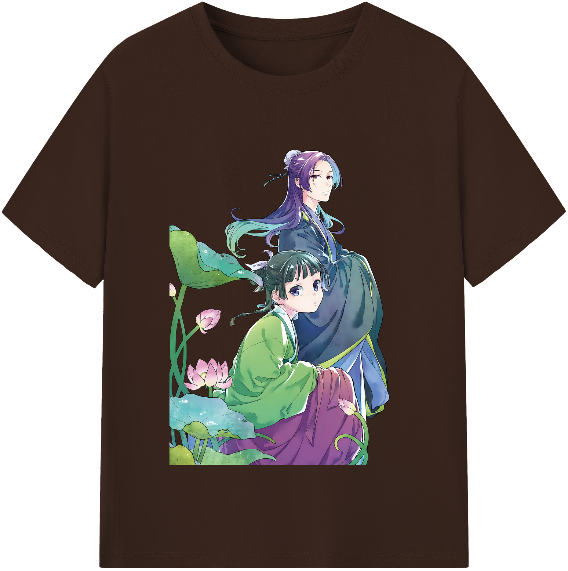 （画像用） 薬屋のひとりごと The Apothecary Diaries 綿100％半袖Tシャツ（フロントプリント）