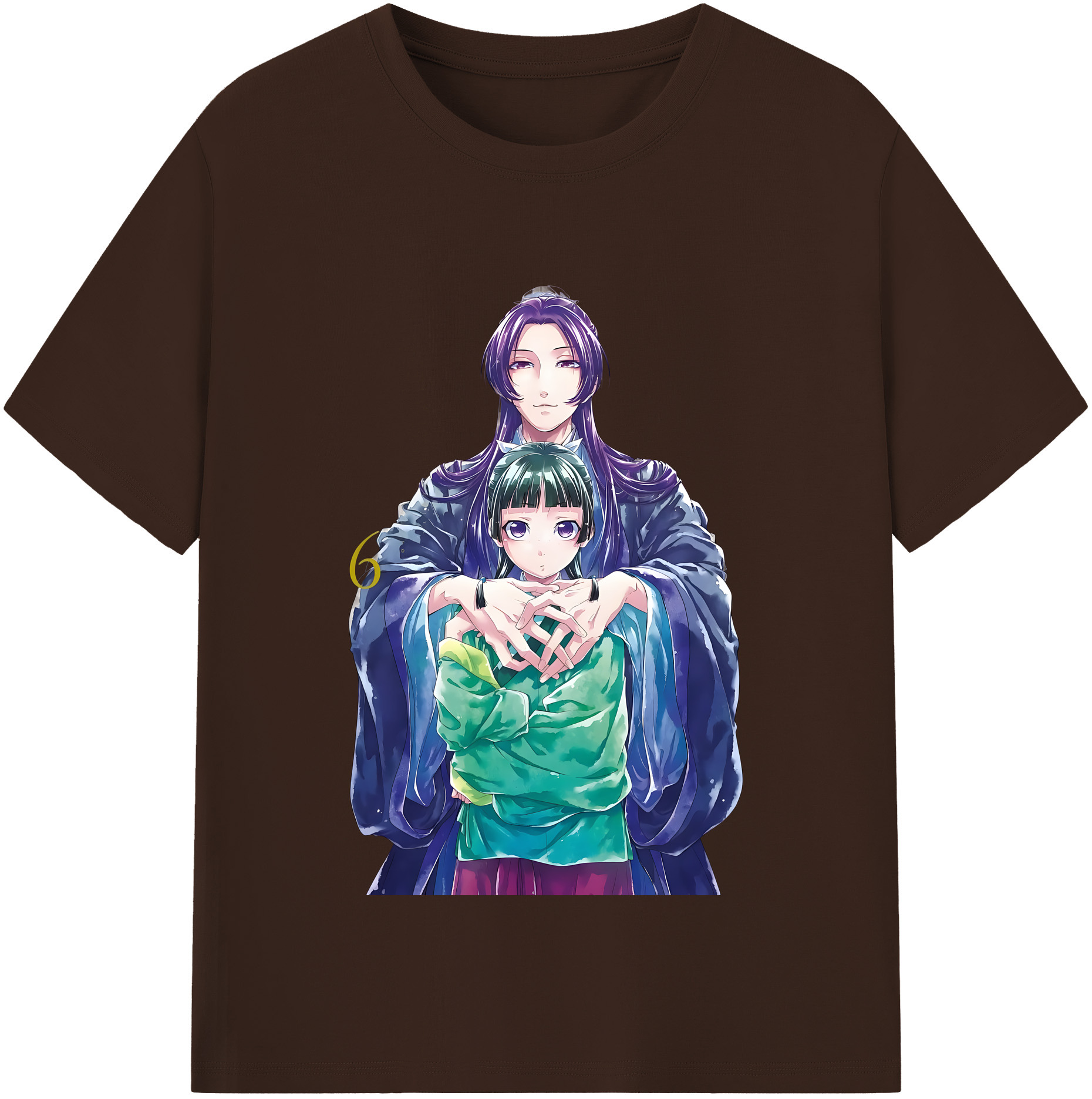 （画像用） 薬屋のひとりごと The Apothecary Diaries 綿100％半袖Tシャツ（フロントプリント）