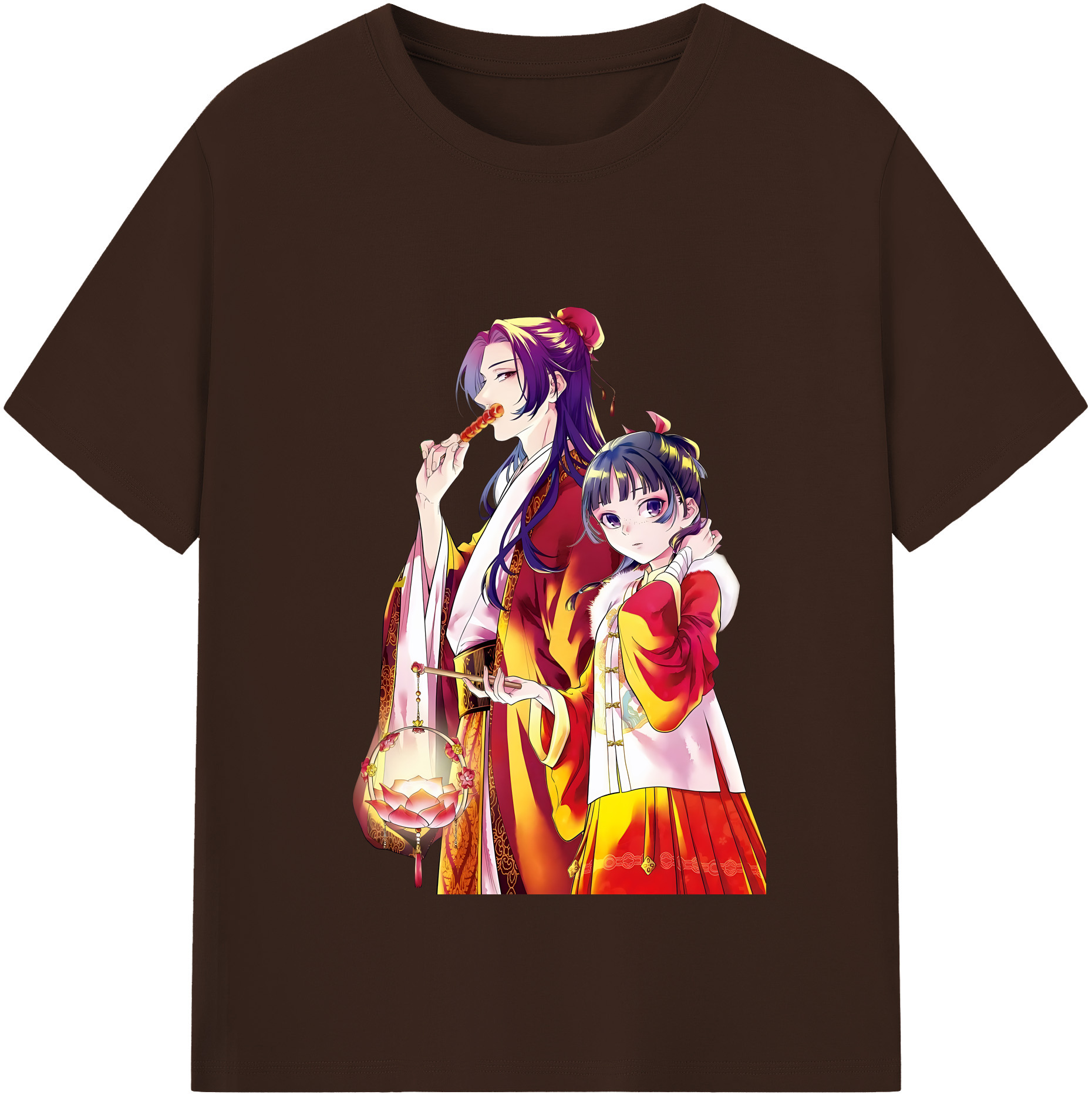 （画像用） 薬屋のひとりごと The Apothecary Diaries 綿100％半袖Tシャツ（フロントプリント）