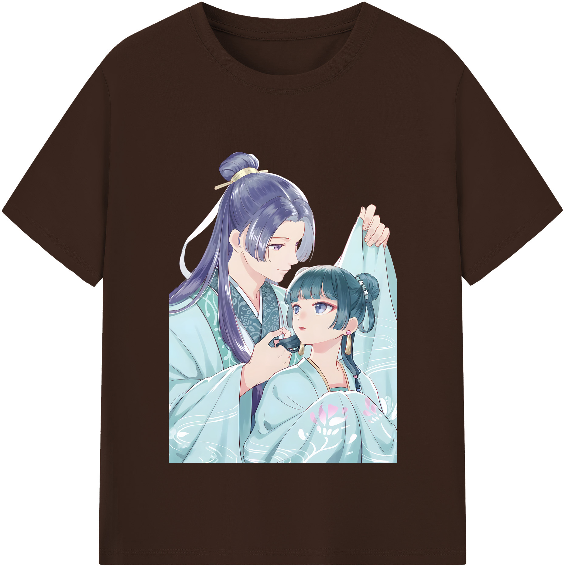 （画像用） 薬屋のひとりごと The Apothecary Diaries 綿100％半袖Tシャツ（フロントプリント）