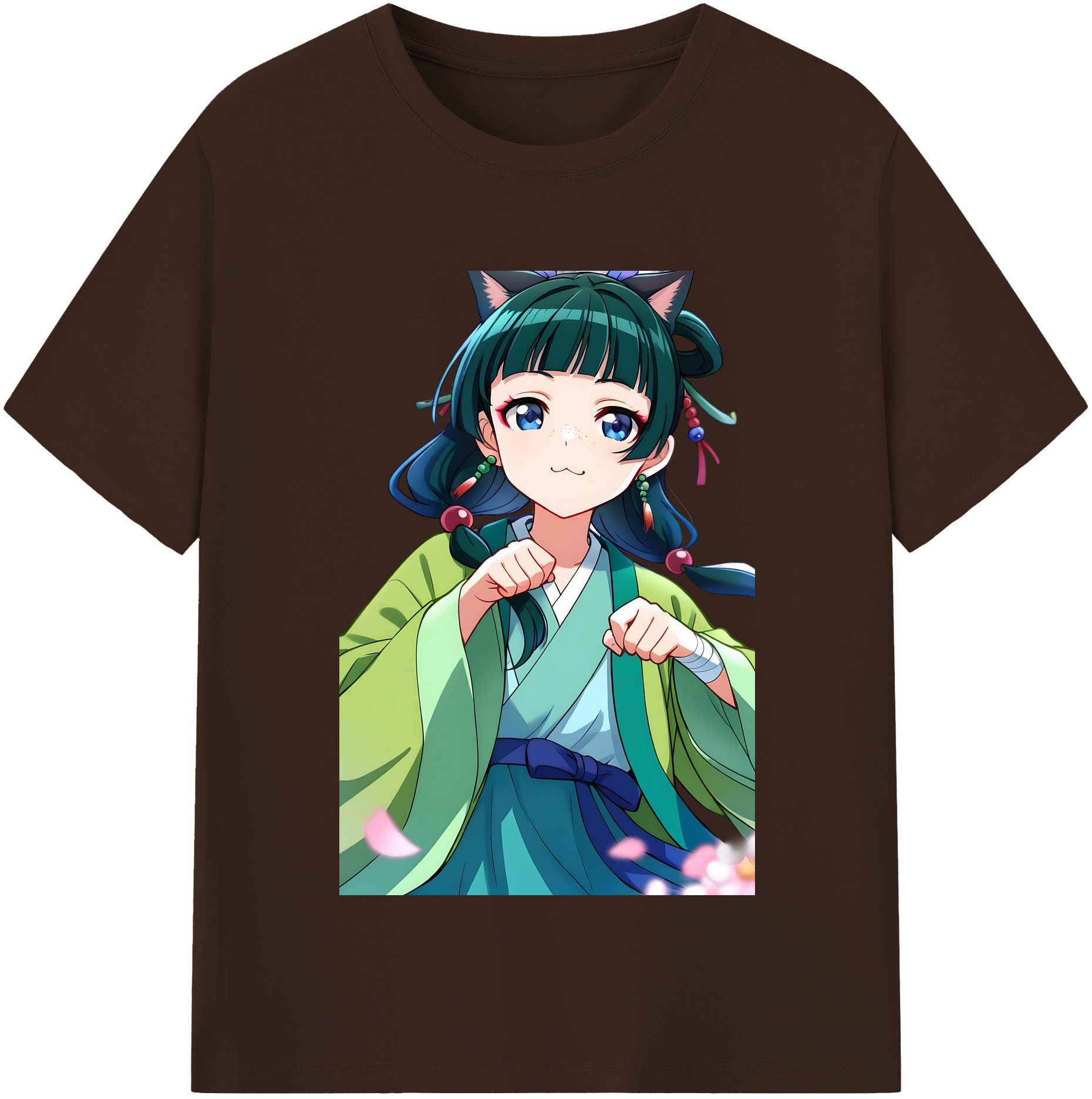 （画像用） 薬屋のひとりごと The Apothecary Diaries 綿100％半袖Tシャツ（フロントプリント）