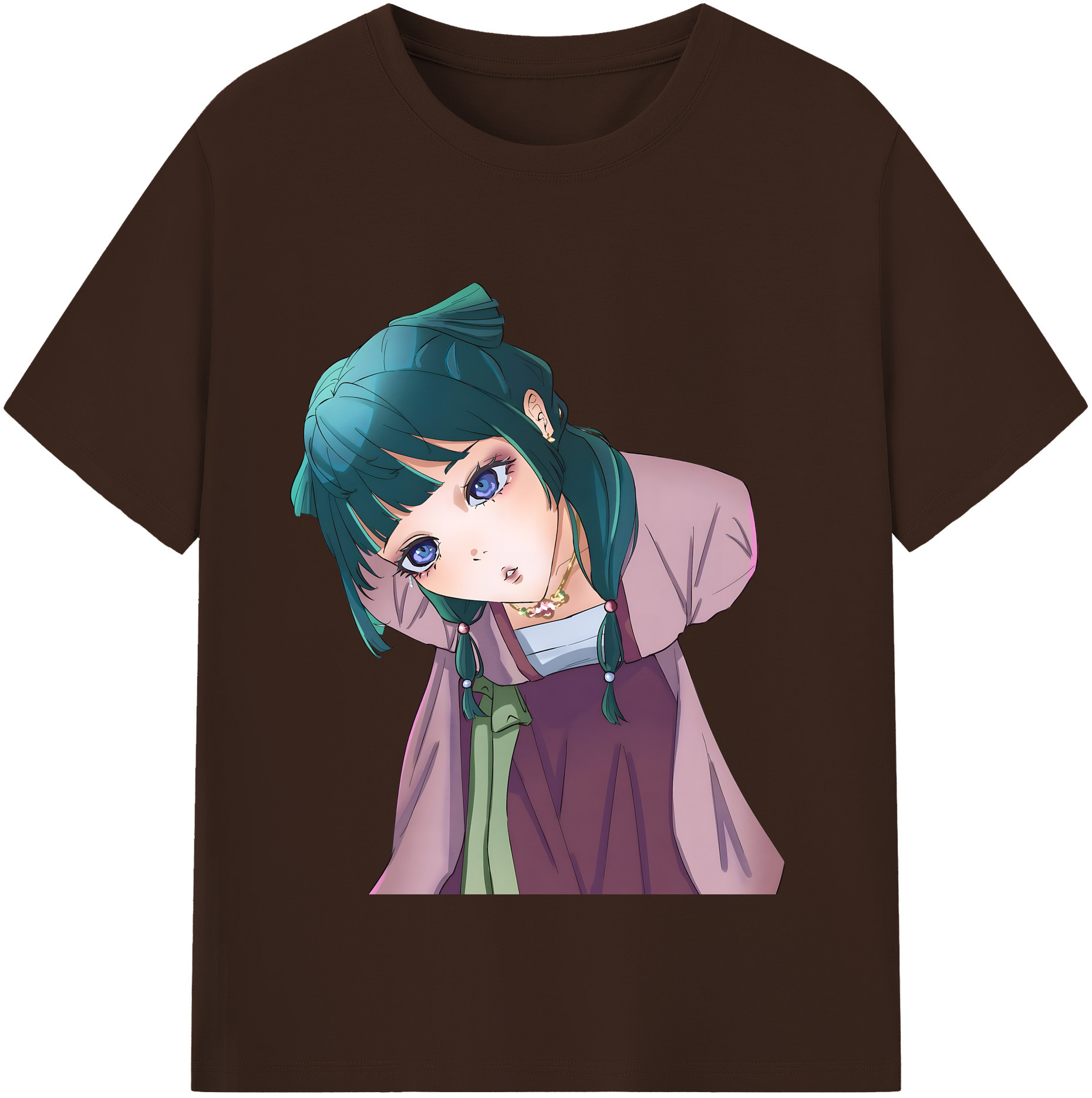 （画像用） 薬屋のひとりごと The Apothecary Diaries 綿100％半袖Tシャツ（フロントプリント）