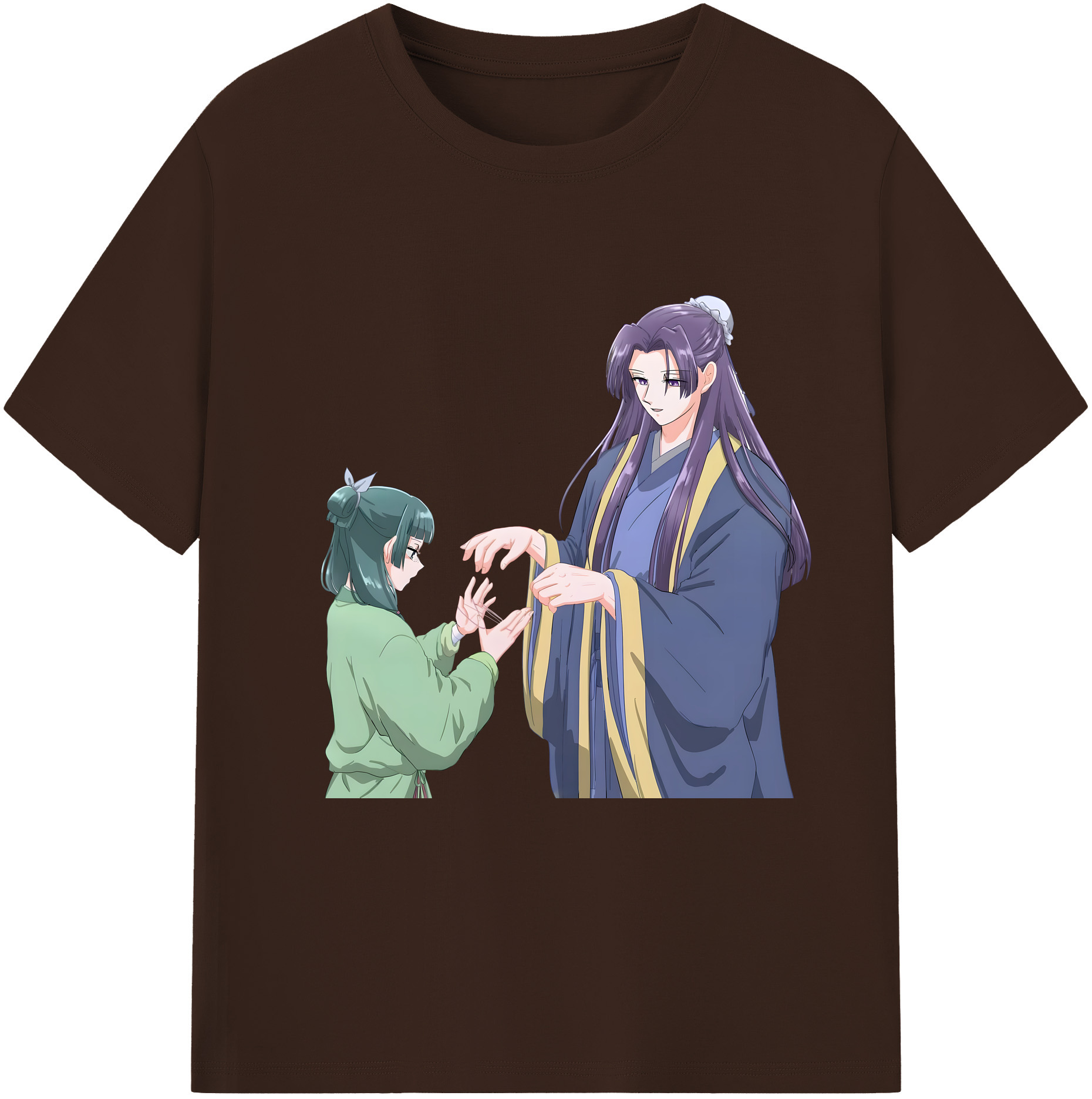 （画像用） 薬屋のひとりごと The Apothecary Diaries 綿100％半袖Tシャツ（フロントプリント）