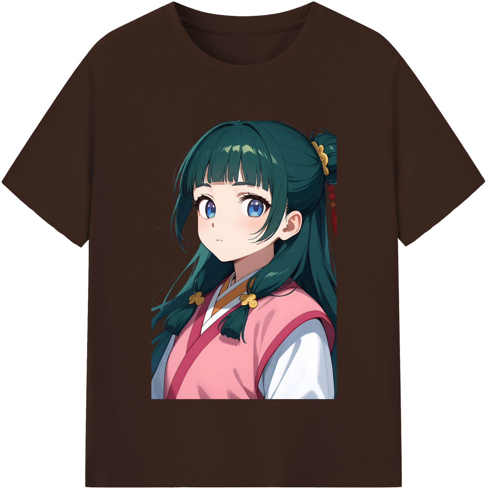 （画像用） 薬屋のひとりごと The Apothecary Diaries 綿100％半袖Tシャツ（フロントプリント）