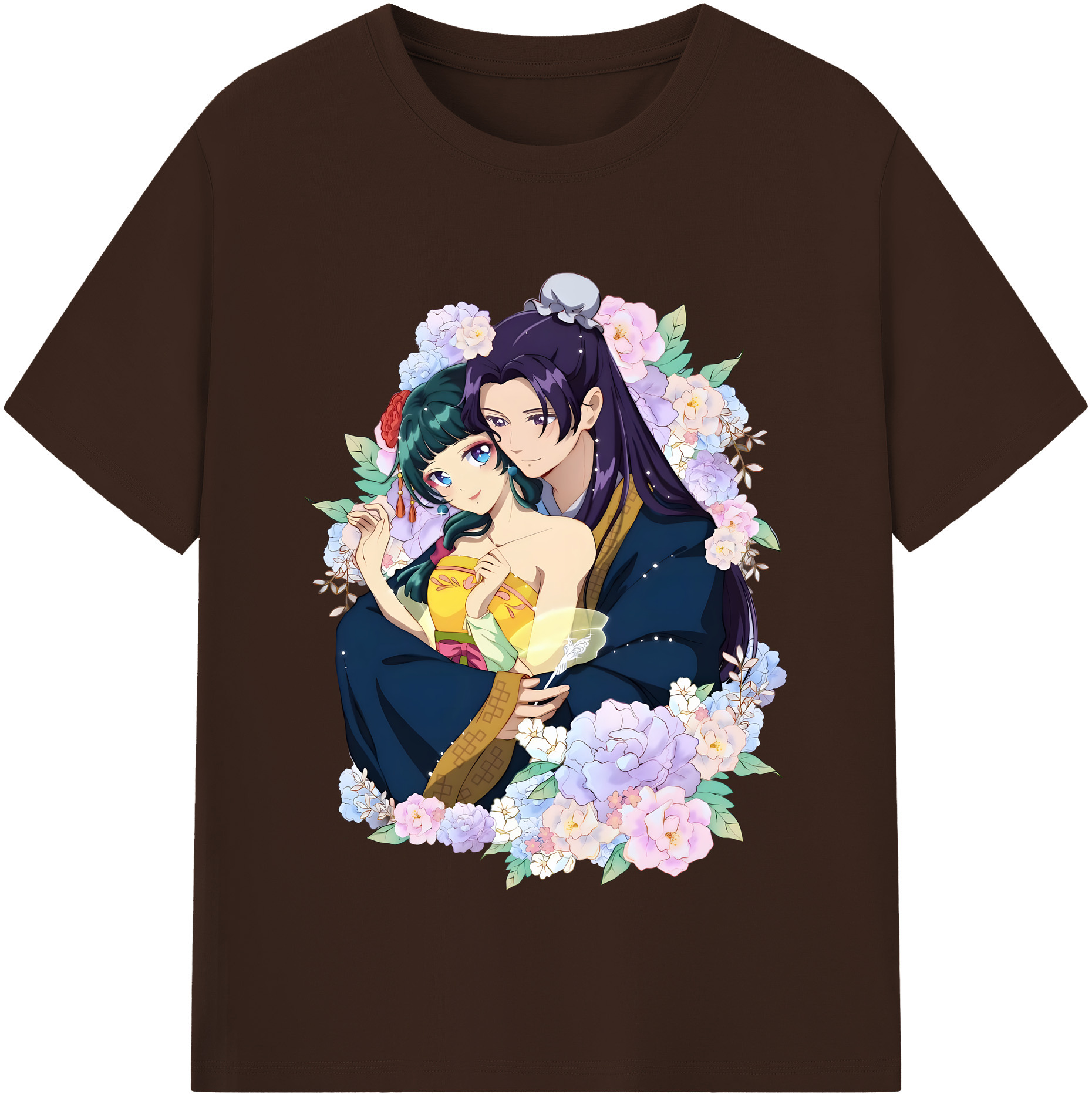 （画像用） 薬屋のひとりごと The Apothecary Diaries 綿100％半袖Tシャツ（フロントプリント）