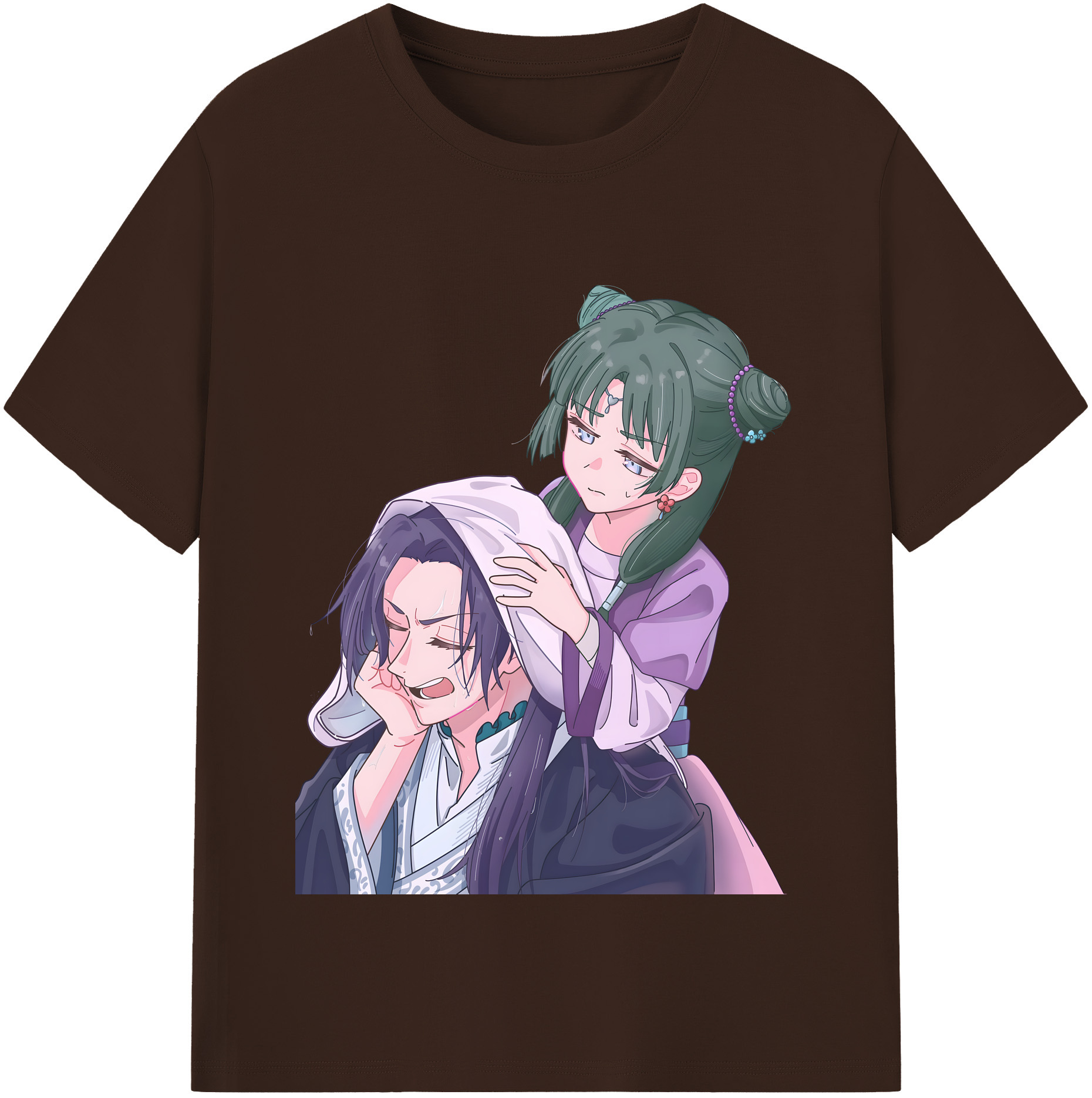 （画像用） 薬屋のひとりごと The Apothecary Diaries 綿100％半袖Tシャツ（フロントプリント）