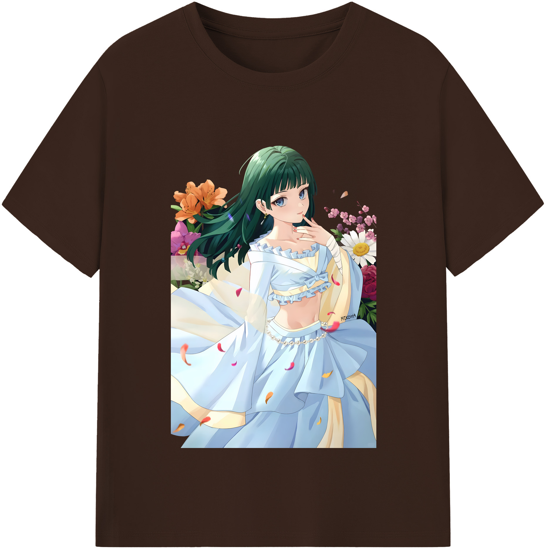 （画像用） 薬屋のひとりごと The Apothecary Diaries 綿100％半袖Tシャツ（フロントプリント）