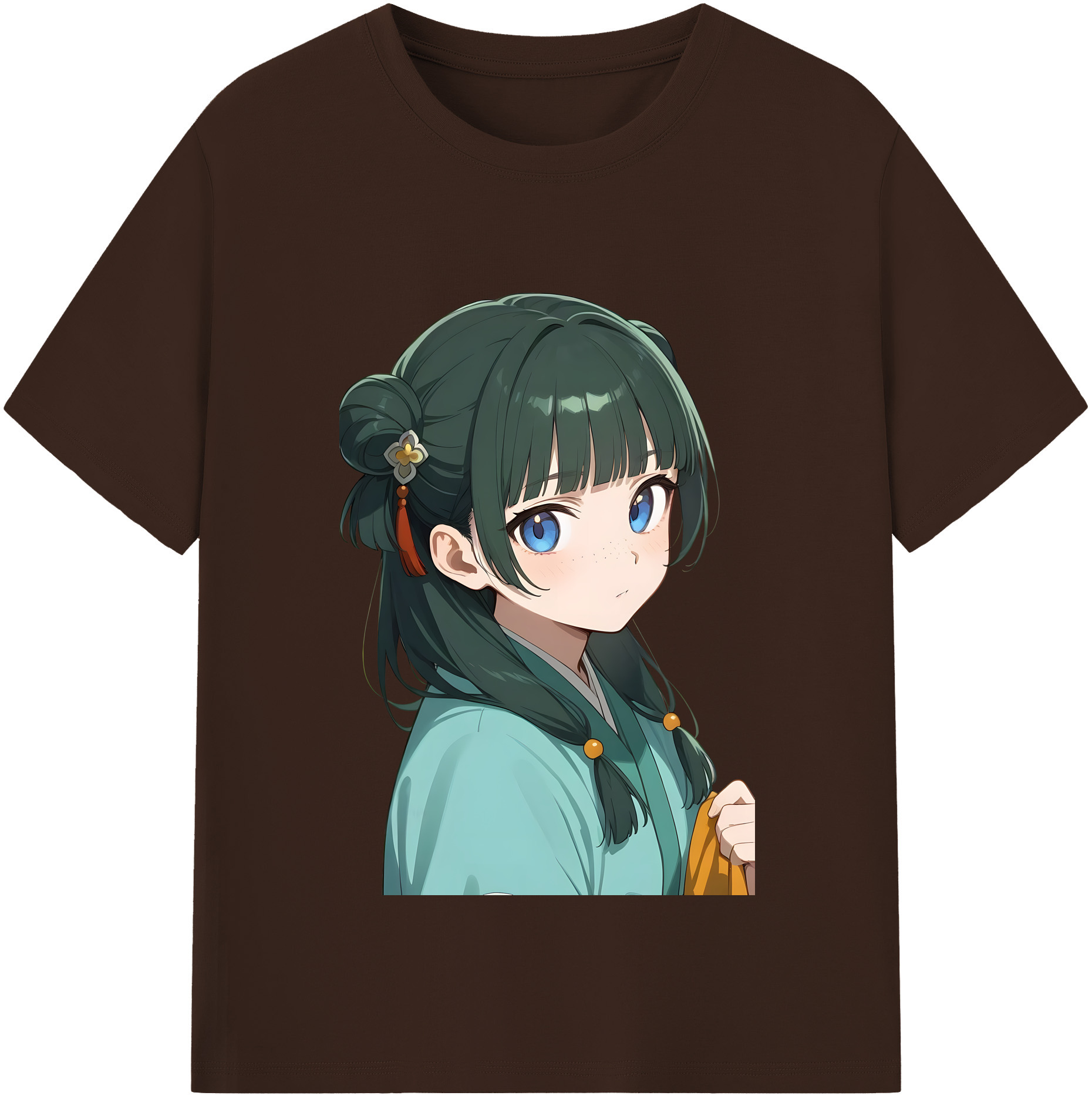 （画像用） 薬屋のひとりごと The Apothecary Diaries 綿100％半袖Tシャツ（フロントプリント）