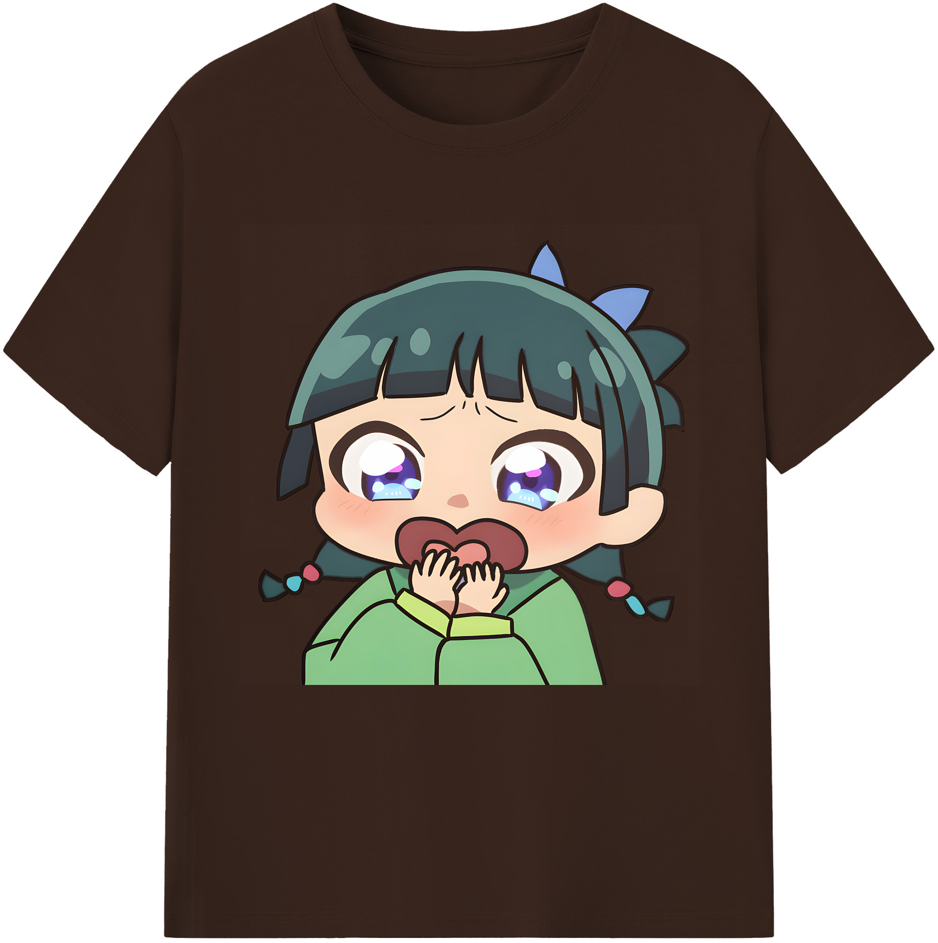 （画像用） 薬屋のひとりごと The Apothecary Diaries 綿100％半袖Tシャツ（フロントプリント）