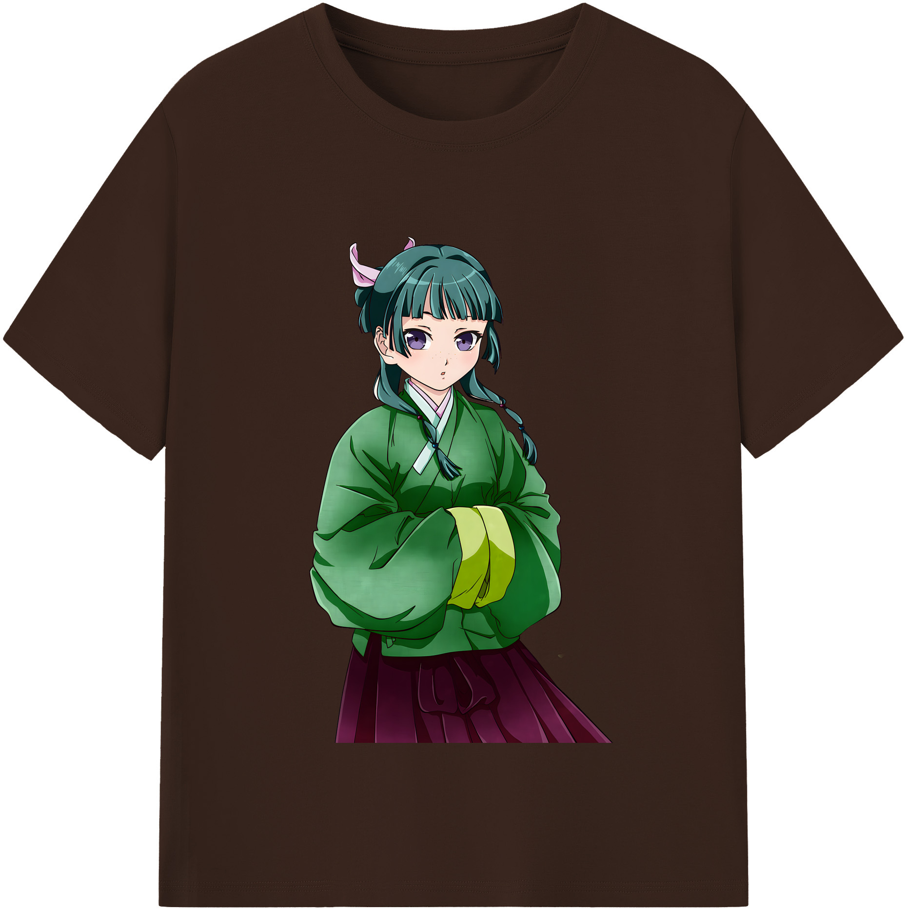 （画像用） 薬屋のひとりごと The Apothecary Diaries 綿100％半袖Tシャツ（フロントプリント）