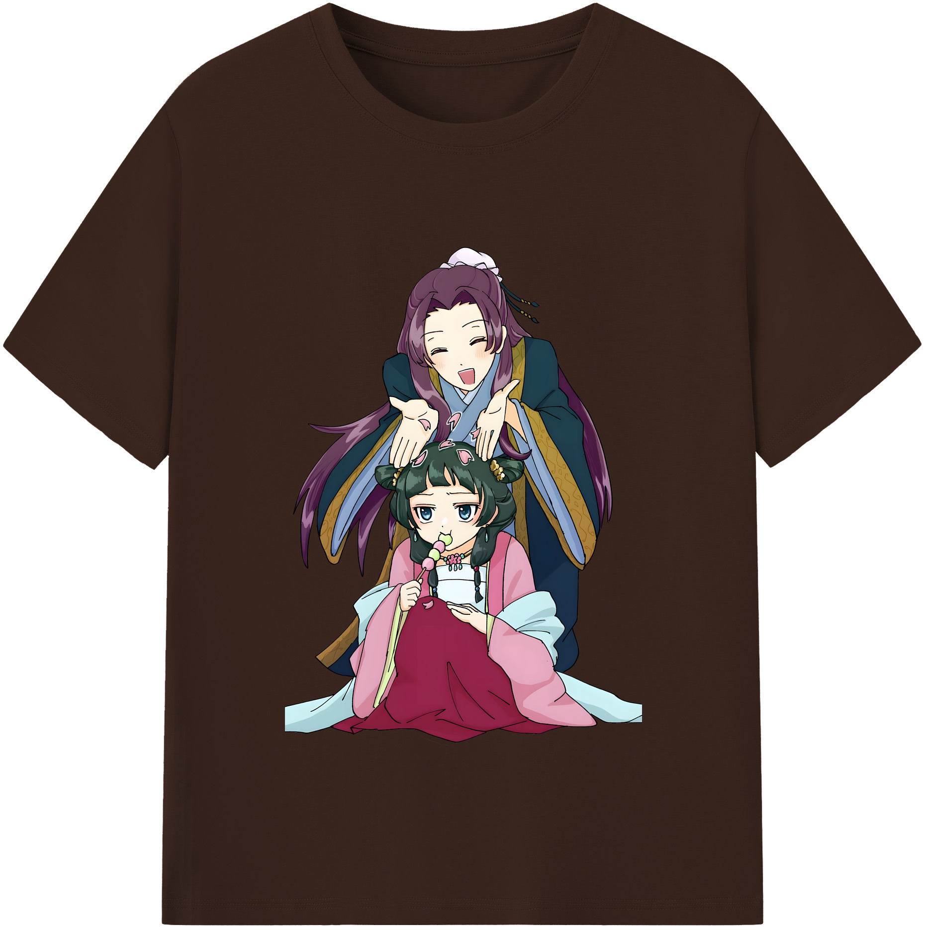 （画像用） 薬屋のひとりごと The Apothecary Diaries 綿100％半袖Tシャツ（フロントプリント）