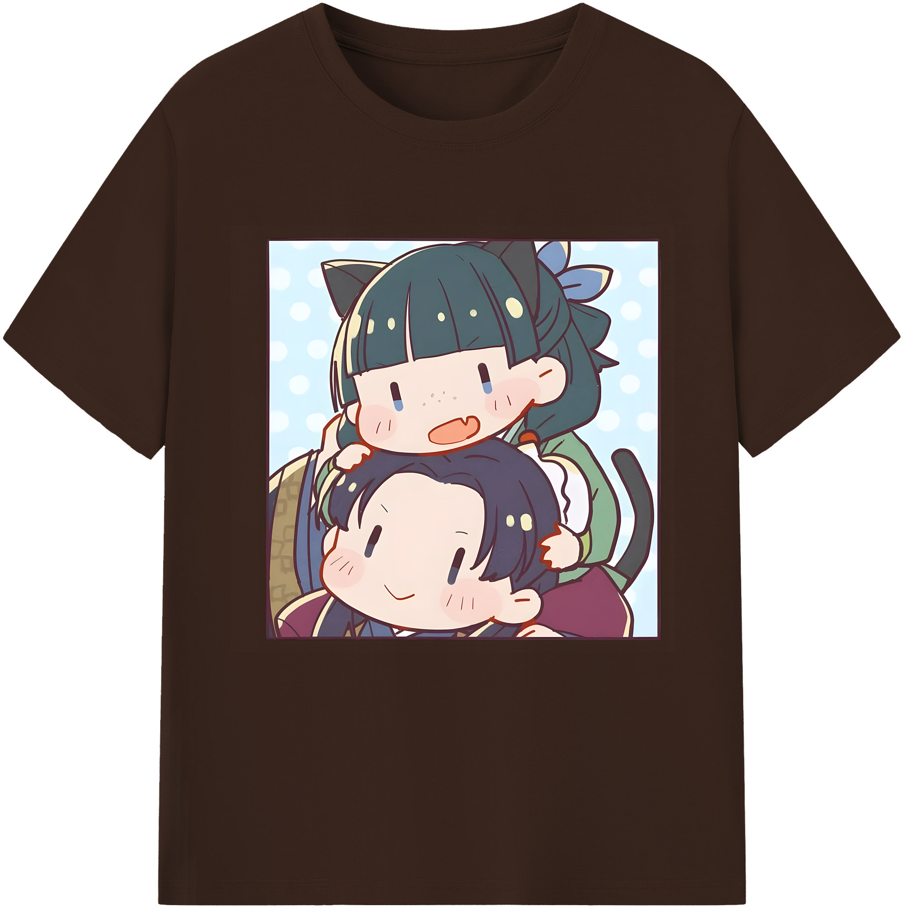（画像用） 薬屋のひとりごと The Apothecary Diaries 綿100％半袖Tシャツ（フロントプリント）