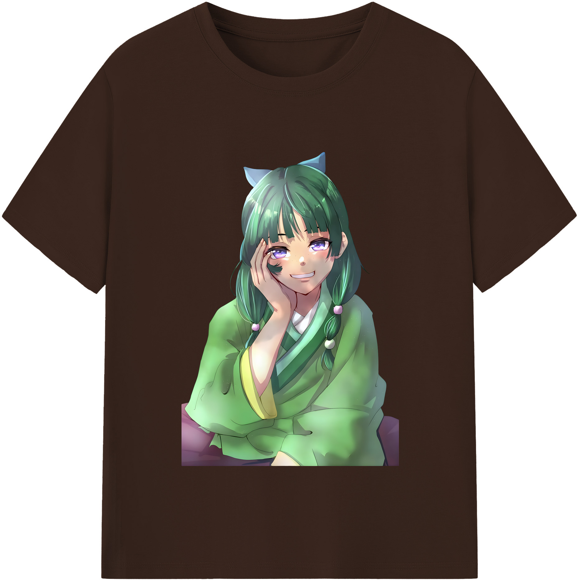 （画像用） 薬屋のひとりごと The Apothecary Diaries 綿100％半袖Tシャツ（フロントプリント）
