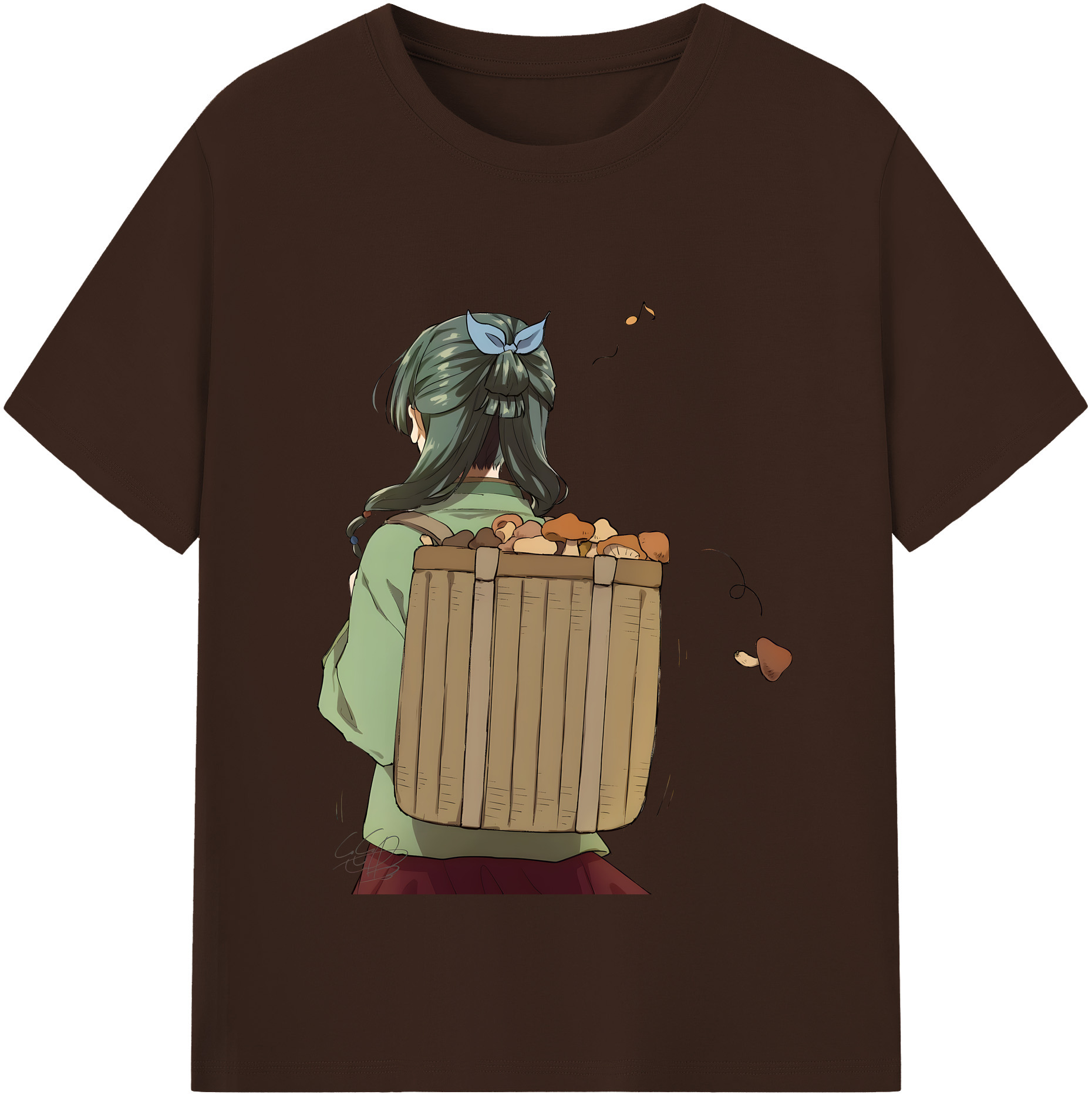 （画像用） 薬屋のひとりごと The Apothecary Diaries 綿100％半袖Tシャツ（フロントプリント）