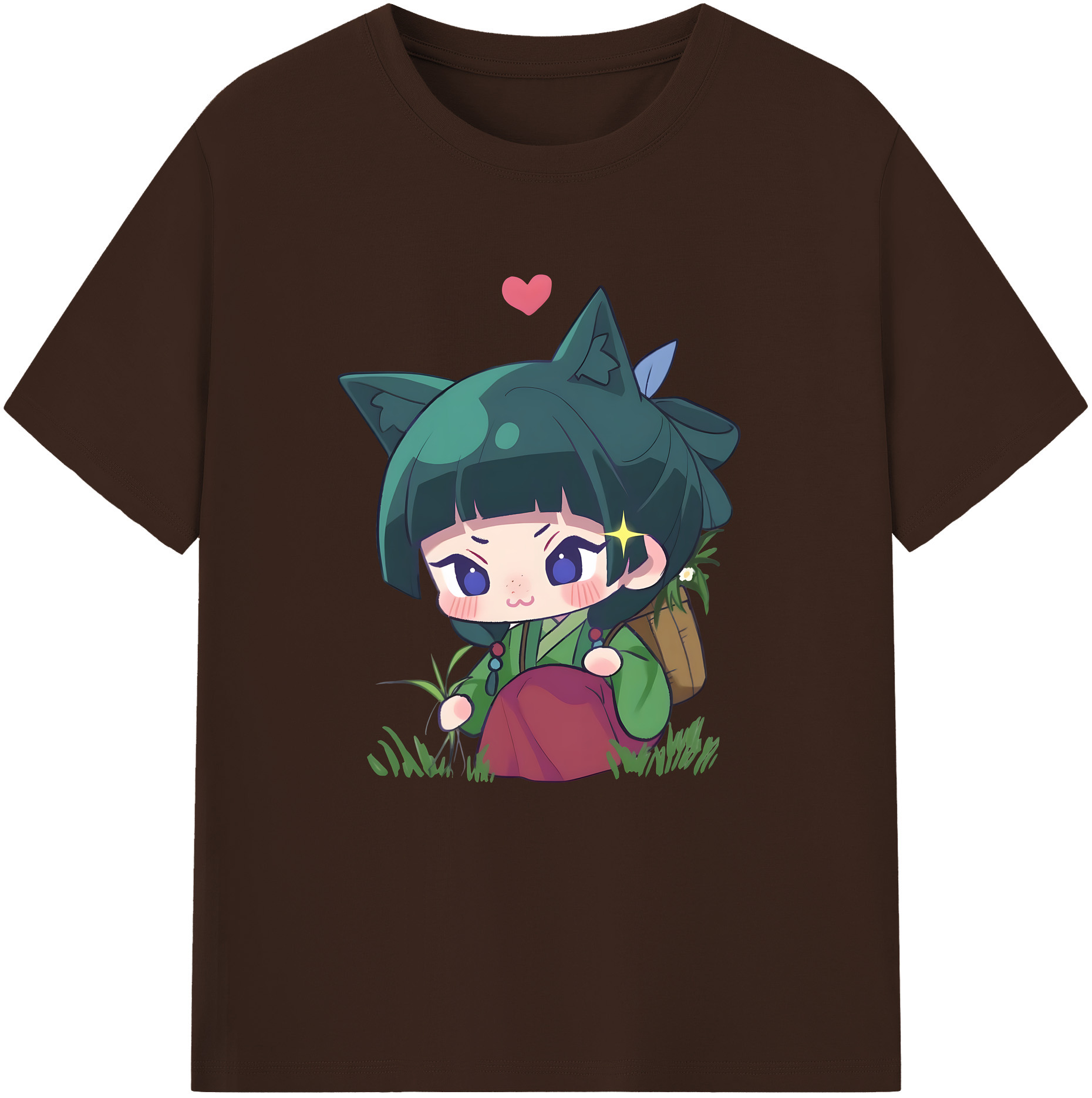 （画像用） 薬屋のひとりごと The Apothecary Diaries 綿100％半袖Tシャツ（フロントプリント）