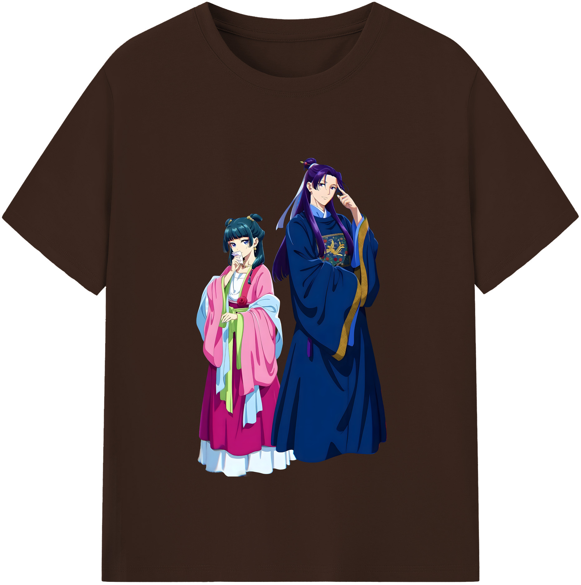 （画像用） 薬屋のひとりごと The Apothecary Diaries 綿100％半袖Tシャツ（フロントプリント）