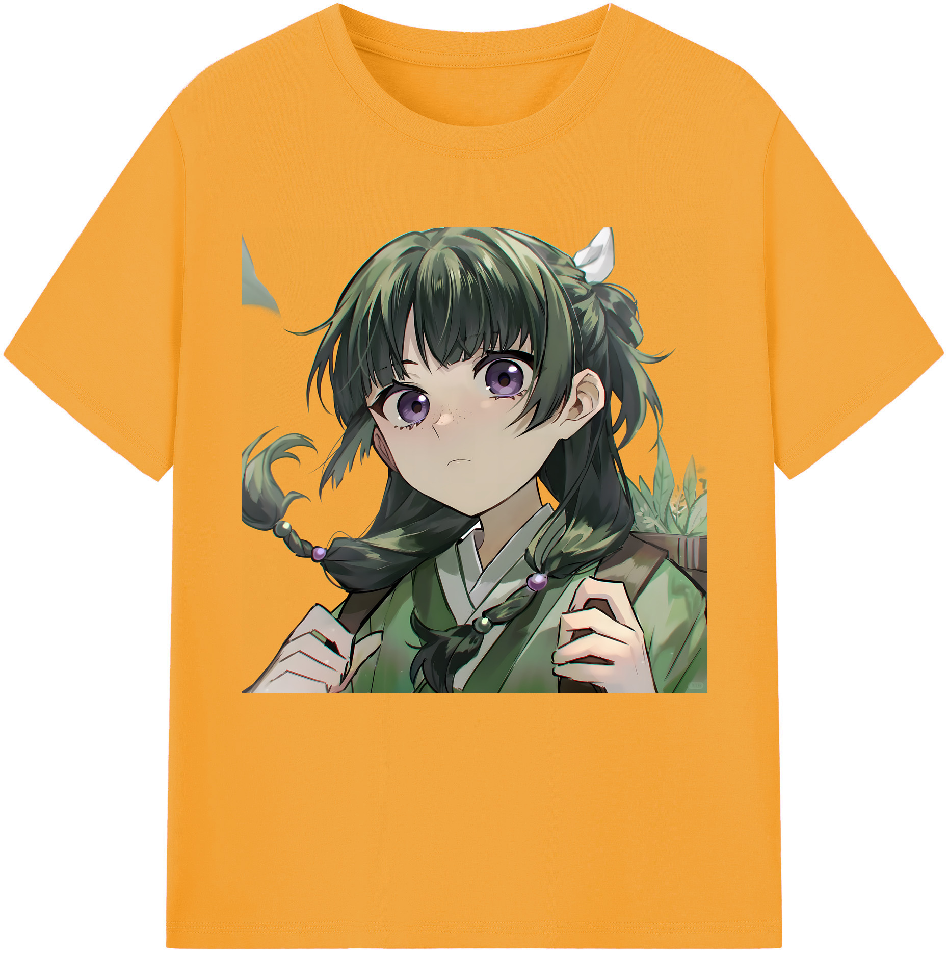 （画像用） 薬屋のひとりごと The Apothecary Diaries 綿100％半袖Tシャツ（フロントプリント）