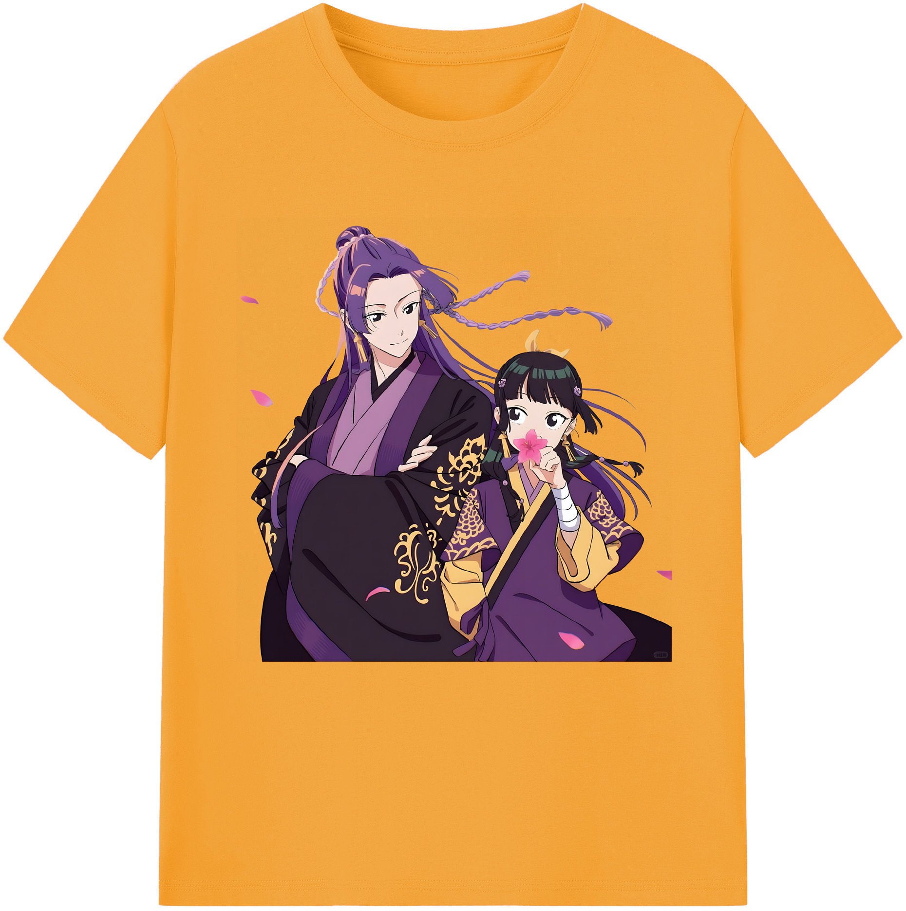 （画像用） 薬屋のひとりごと The Apothecary Diaries 綿100％半袖Tシャツ（フロントプリント）