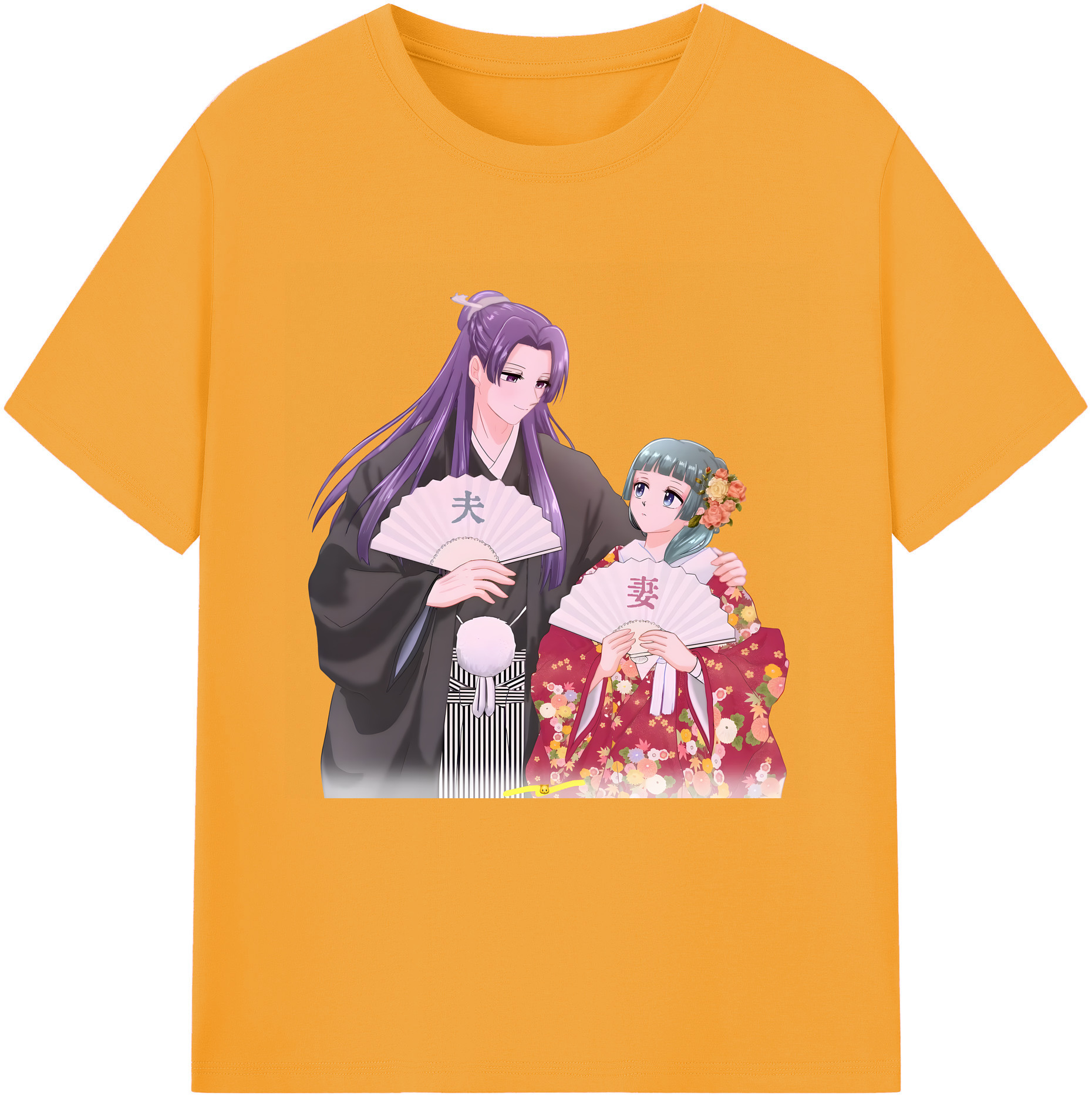 （画像用） 薬屋のひとりごと The Apothecary Diaries 綿100％半袖Tシャツ（フロントプリント）