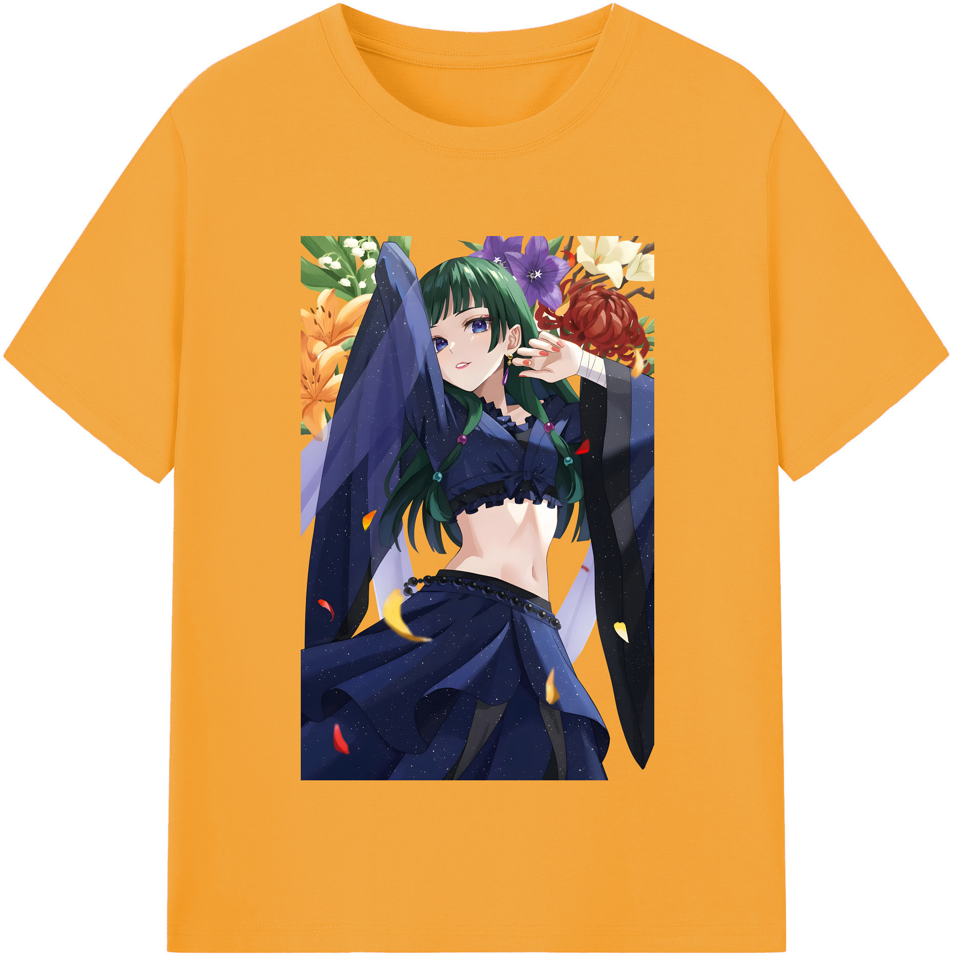 （画像用） 薬屋のひとりごと The Apothecary Diaries 綿100％半袖Tシャツ（フロントプリント）