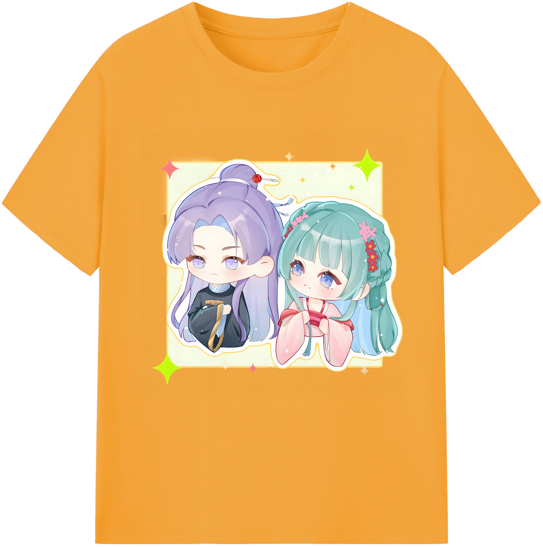 （画像用） 薬屋のひとりごと The Apothecary Diaries 綿100％半袖Tシャツ（フロントプリント）