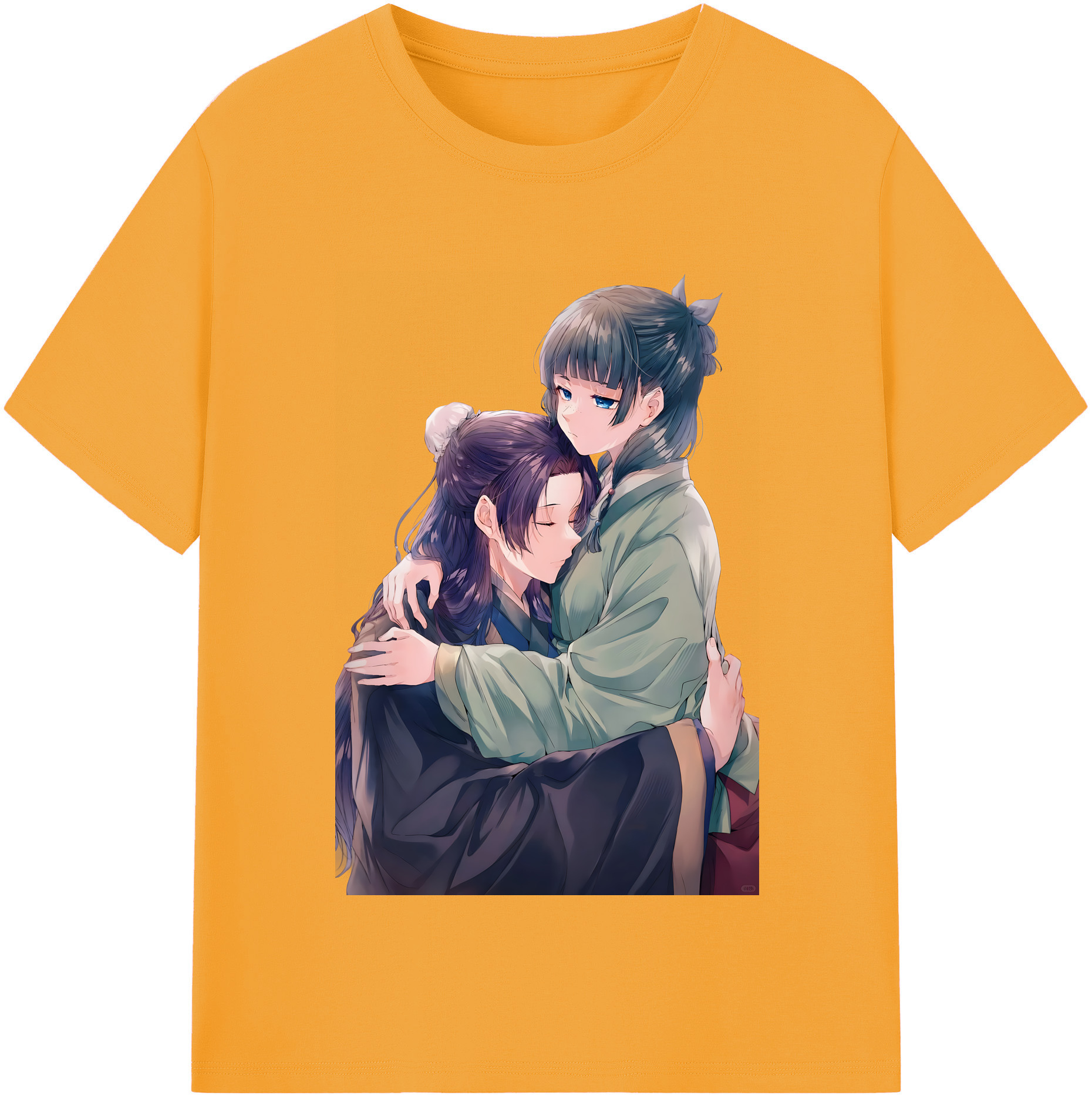 （画像用） 薬屋のひとりごと The Apothecary Diaries 綿100％半袖Tシャツ（フロントプリント）