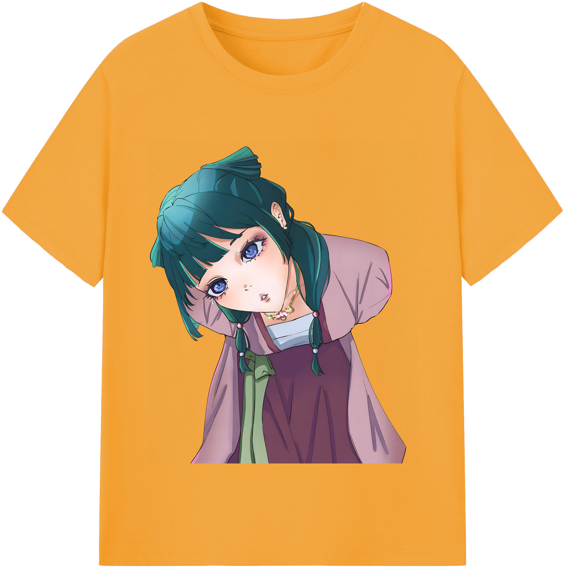 （画像用） 薬屋のひとりごと The Apothecary Diaries 綿100％半袖Tシャツ（フロントプリント）