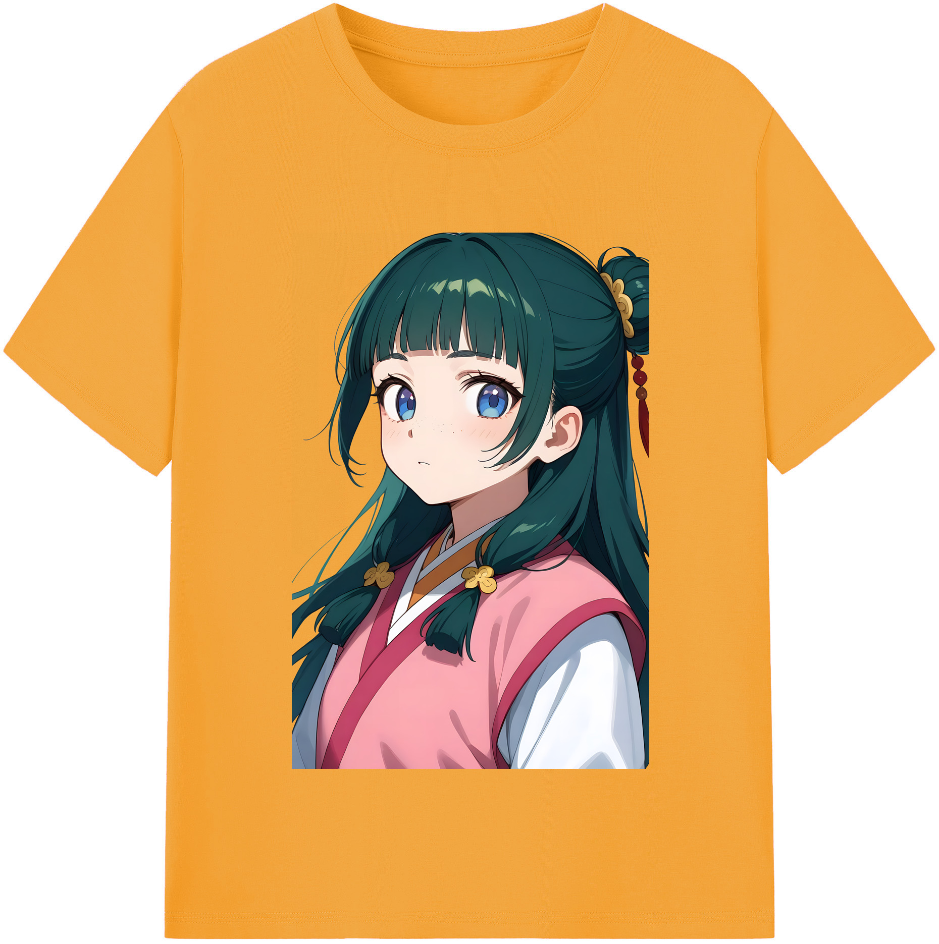 （画像用） 薬屋のひとりごと The Apothecary Diaries 綿100％半袖Tシャツ（フロントプリント）
