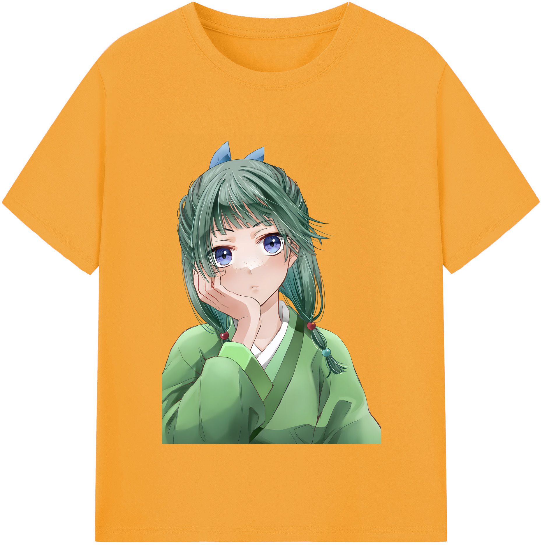 （画像用） 薬屋のひとりごと The Apothecary Diaries 綿100％半袖Tシャツ（フロントプリント）