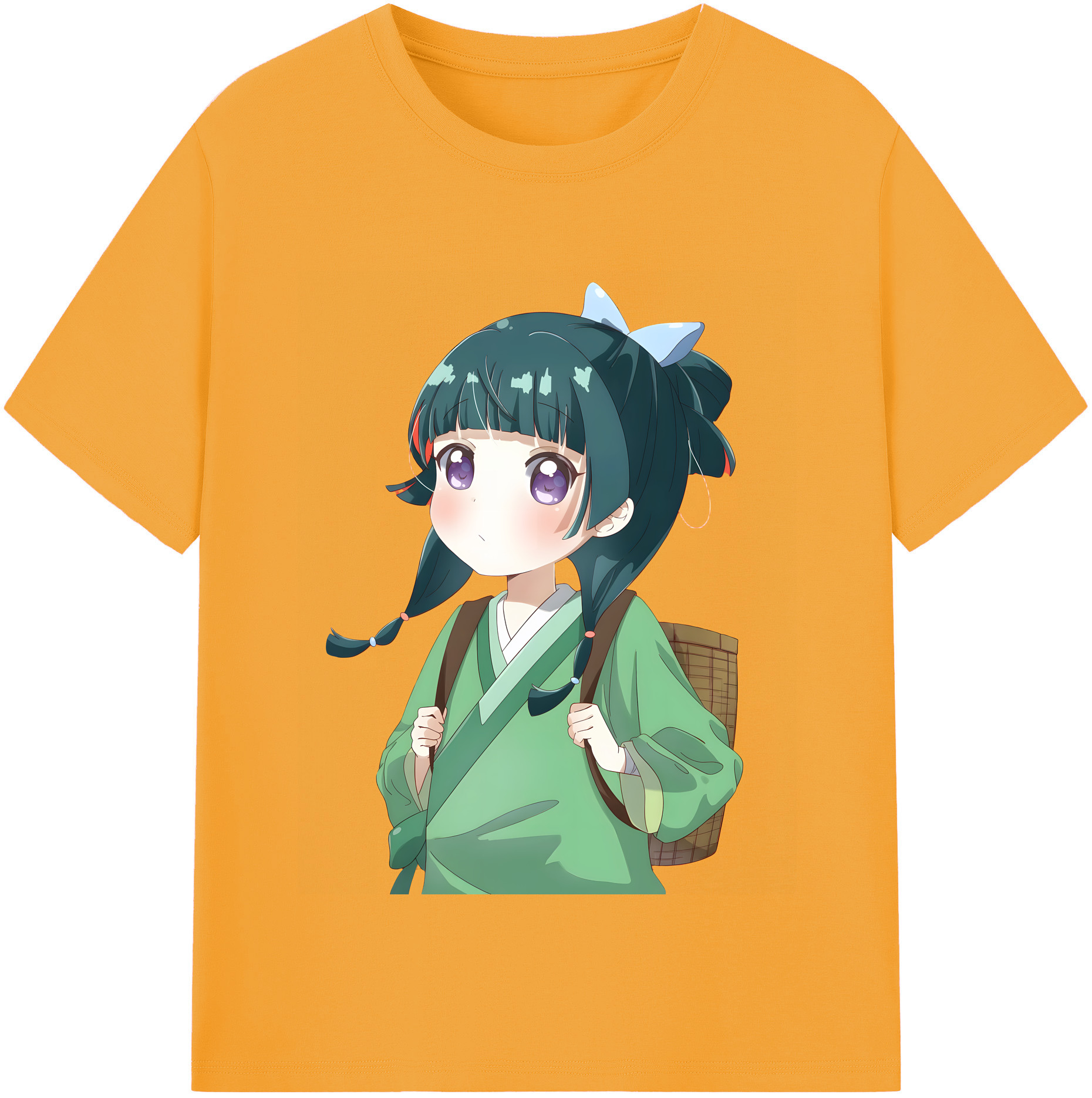 （画像用） 薬屋のひとりごと The Apothecary Diaries 綿100％半袖Tシャツ（フロントプリント）