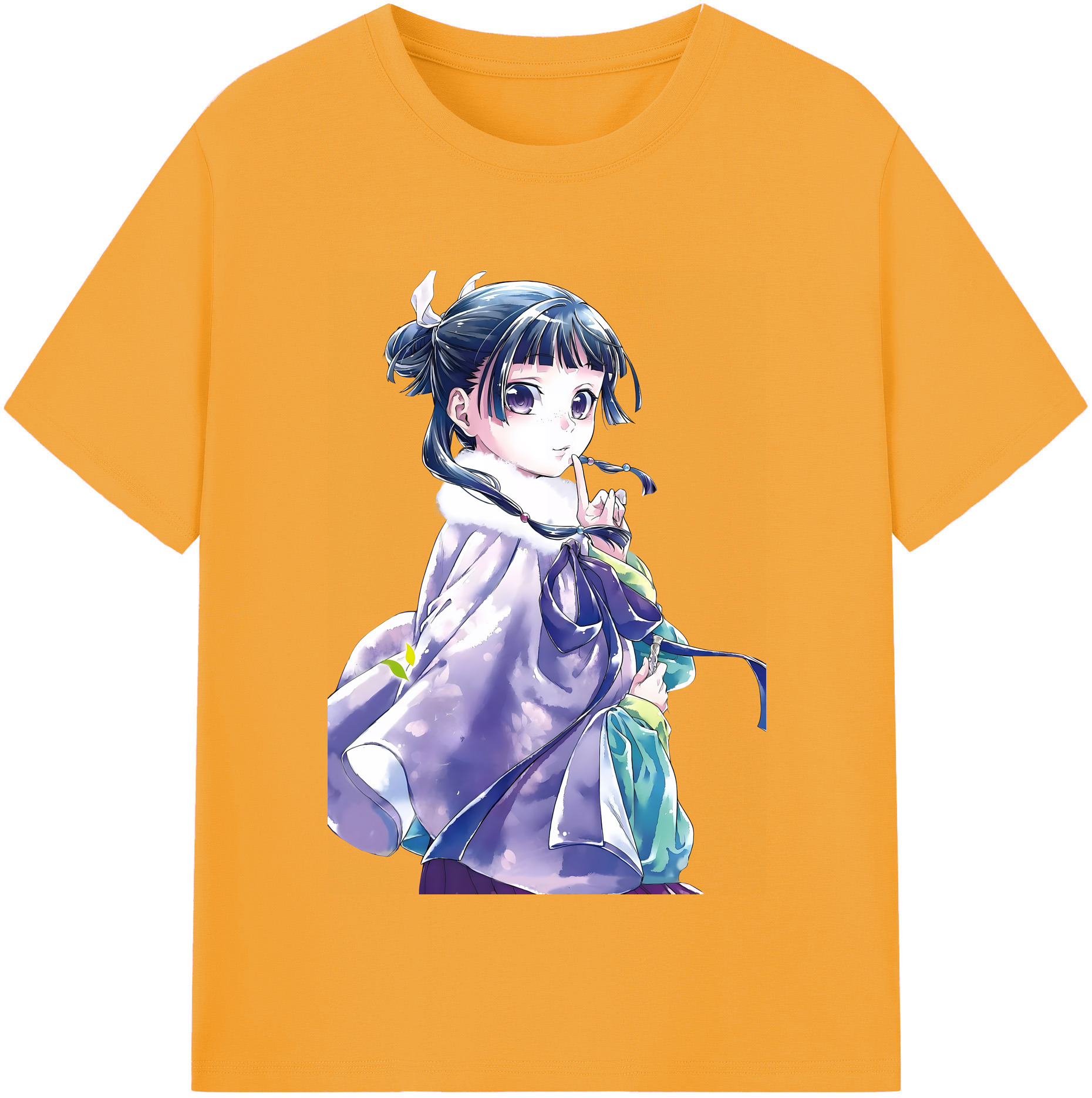 （画像用） 薬屋のひとりごと The Apothecary Diaries 綿100％半袖Tシャツ（フロントプリント）