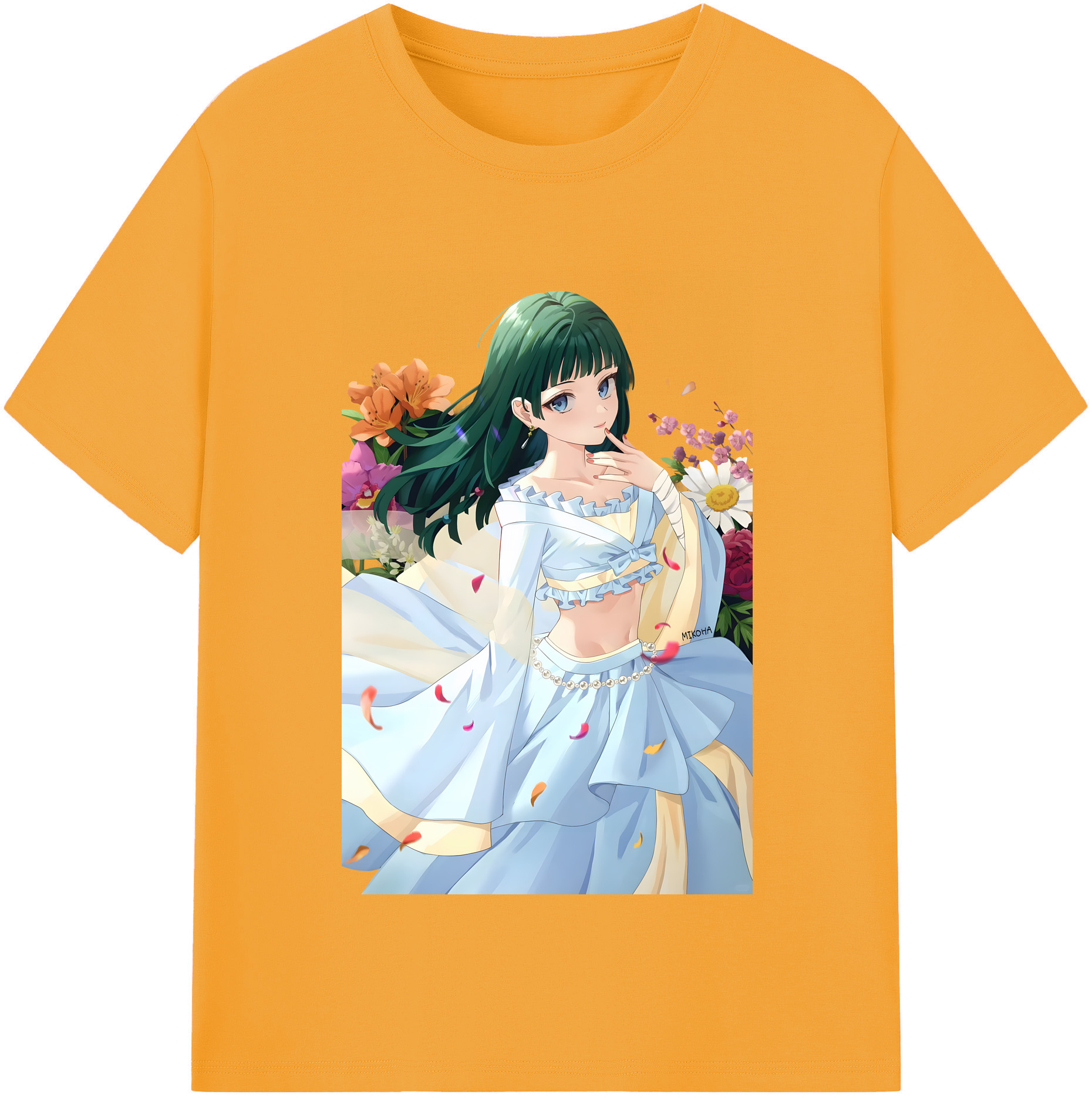 （画像用） 薬屋のひとりごと The Apothecary Diaries 綿100％半袖Tシャツ（フロントプリント）