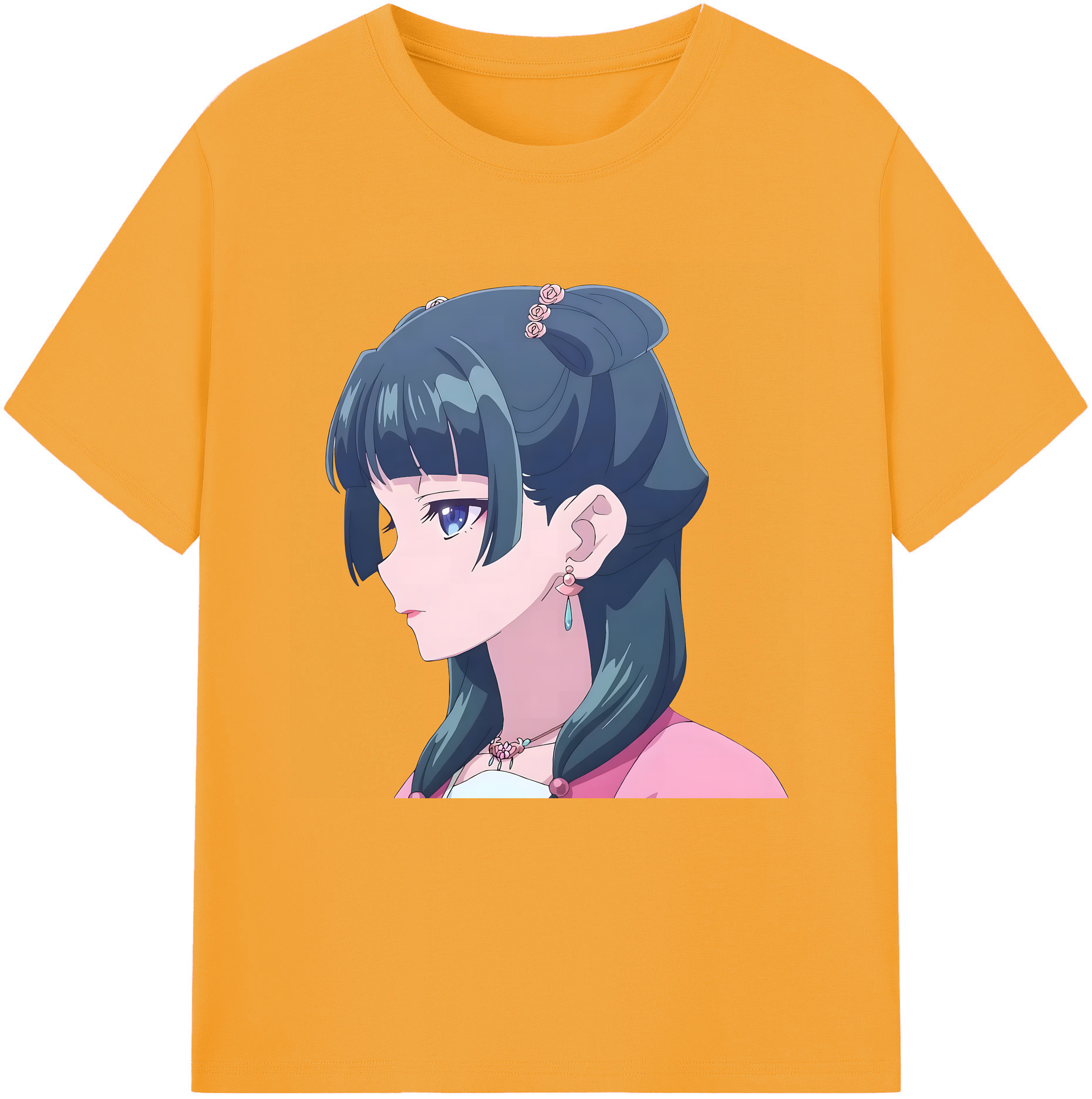 （画像用） 薬屋のひとりごと The Apothecary Diaries 綿100％半袖Tシャツ（フロントプリント）