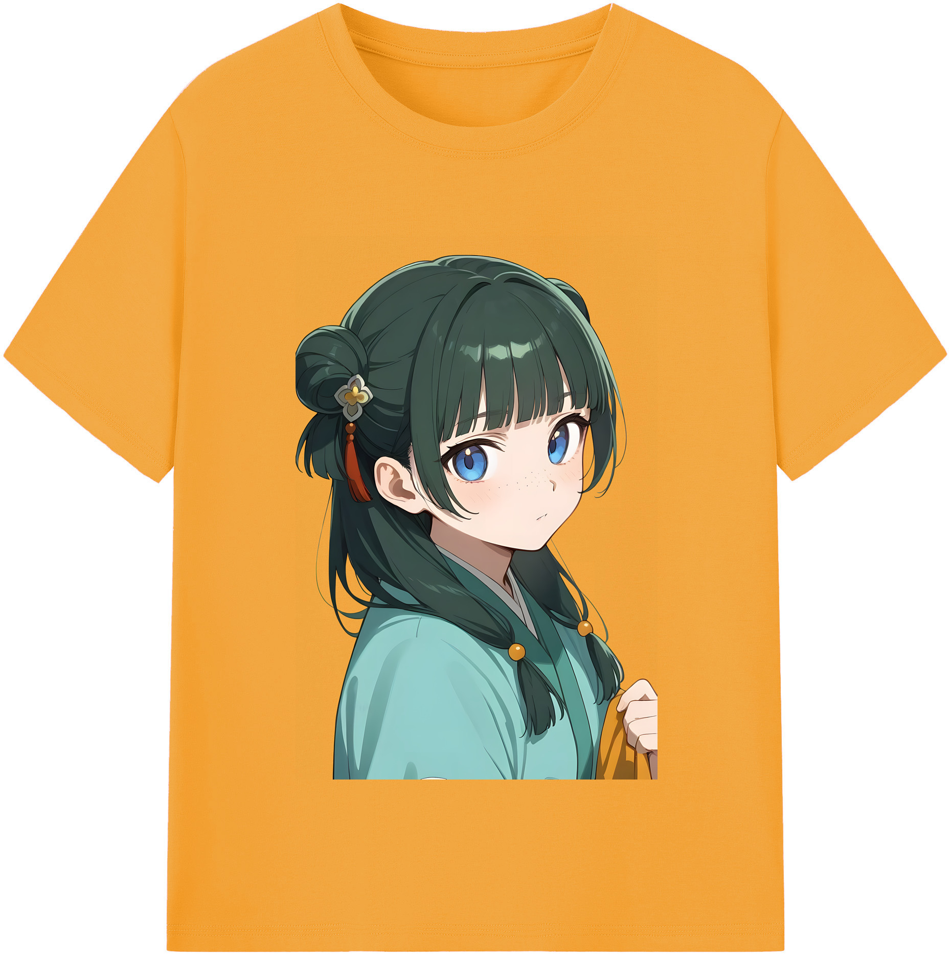 （画像用） 薬屋のひとりごと The Apothecary Diaries 綿100％半袖Tシャツ（フロントプリント）