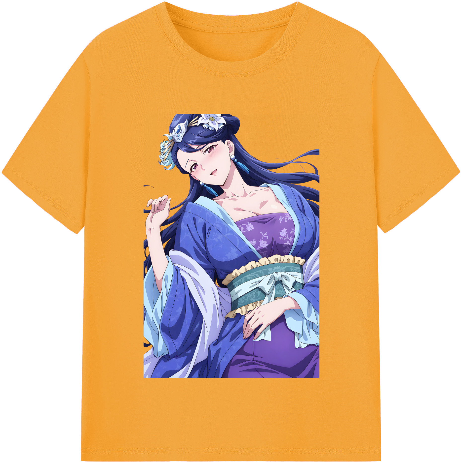（画像用） 薬屋のひとりごと The Apothecary Diaries 綿100％半袖Tシャツ（フロントプリント）
