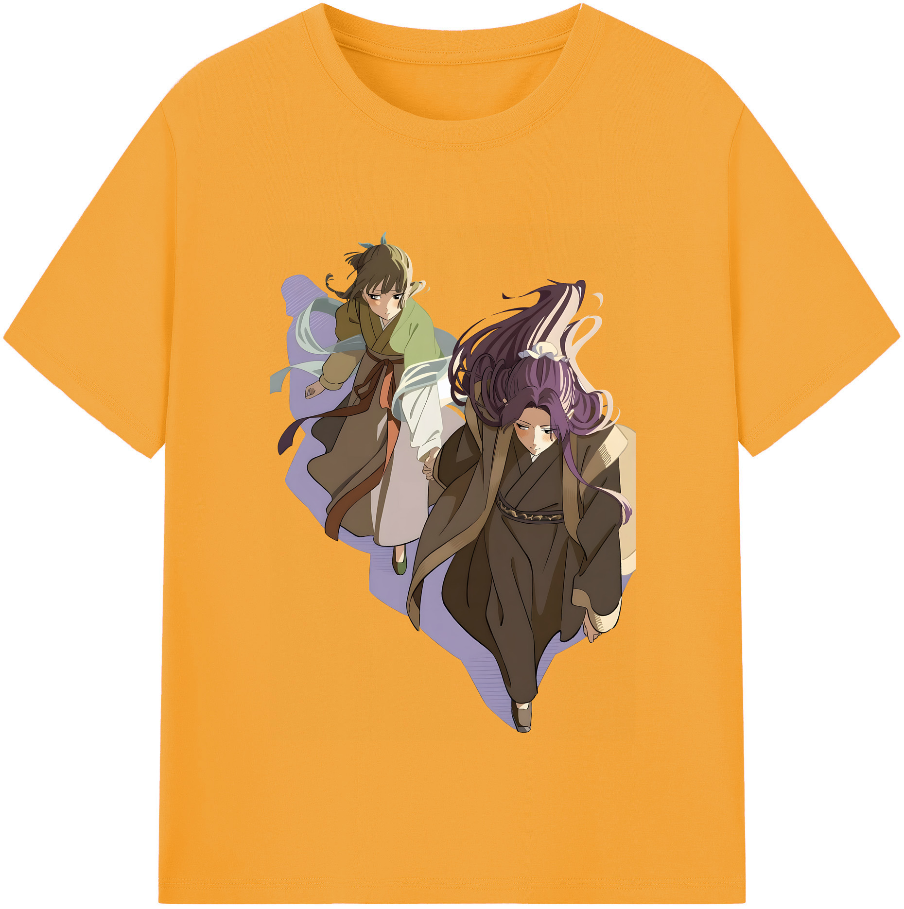 （画像用） 薬屋のひとりごと The Apothecary Diaries 綿100％半袖Tシャツ（フロントプリント）