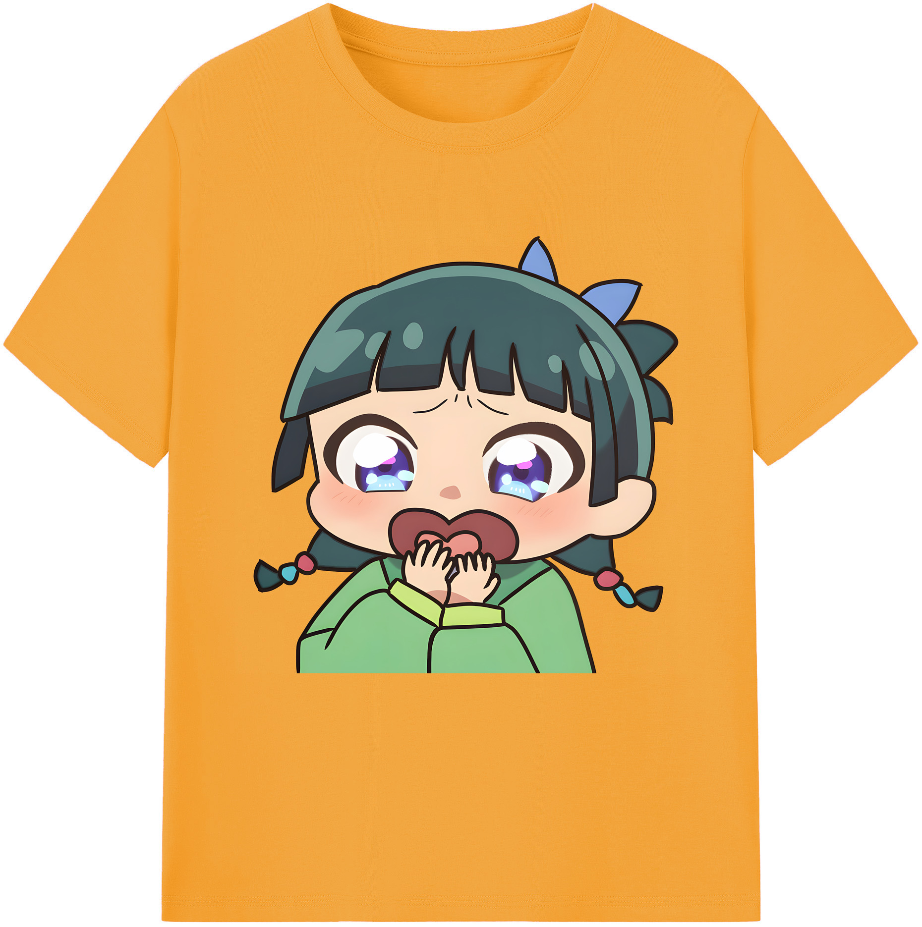 （画像用） 薬屋のひとりごと The Apothecary Diaries 綿100％半袖Tシャツ（フロントプリント）