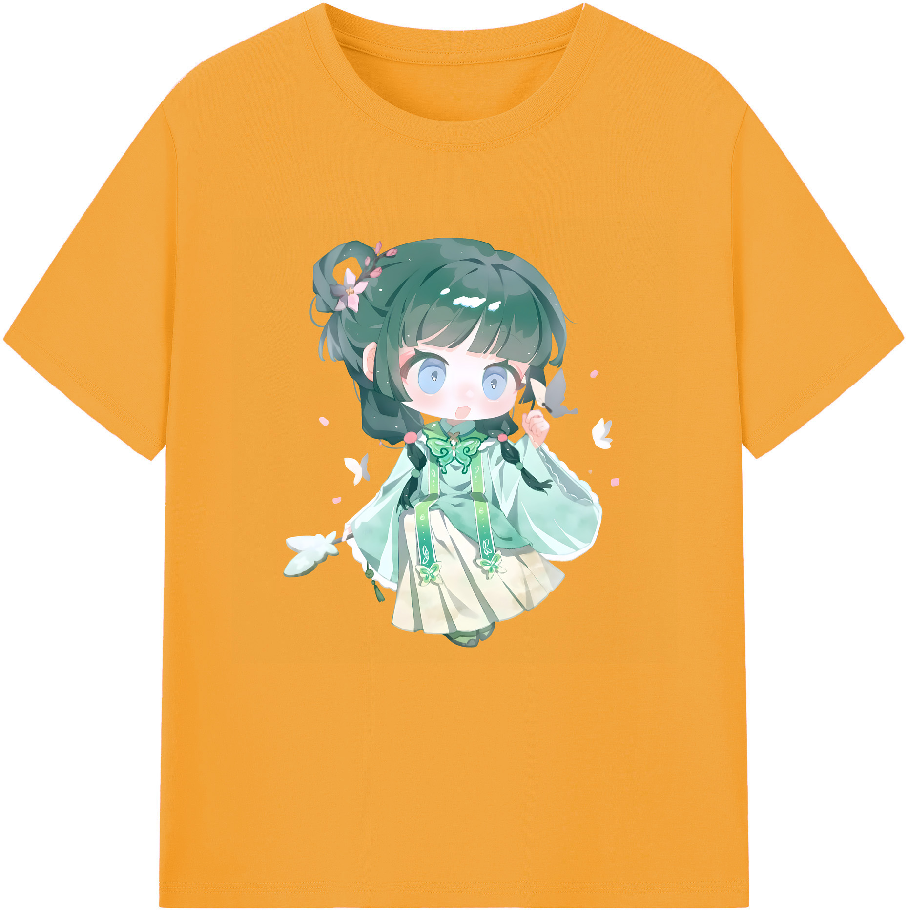 （画像用） 薬屋のひとりごと The Apothecary Diaries 綿100％半袖Tシャツ（フロントプリント）