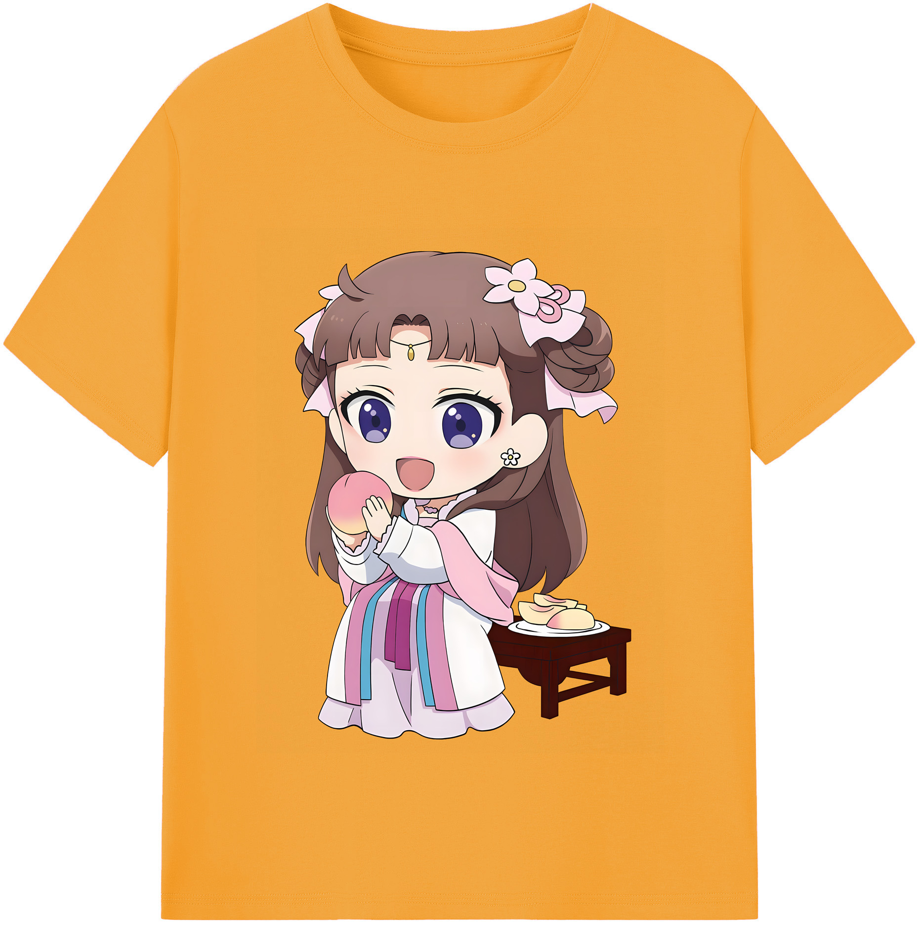（画像用） 薬屋のひとりごと The Apothecary Diaries 綿100％半袖Tシャツ（フロントプリント）