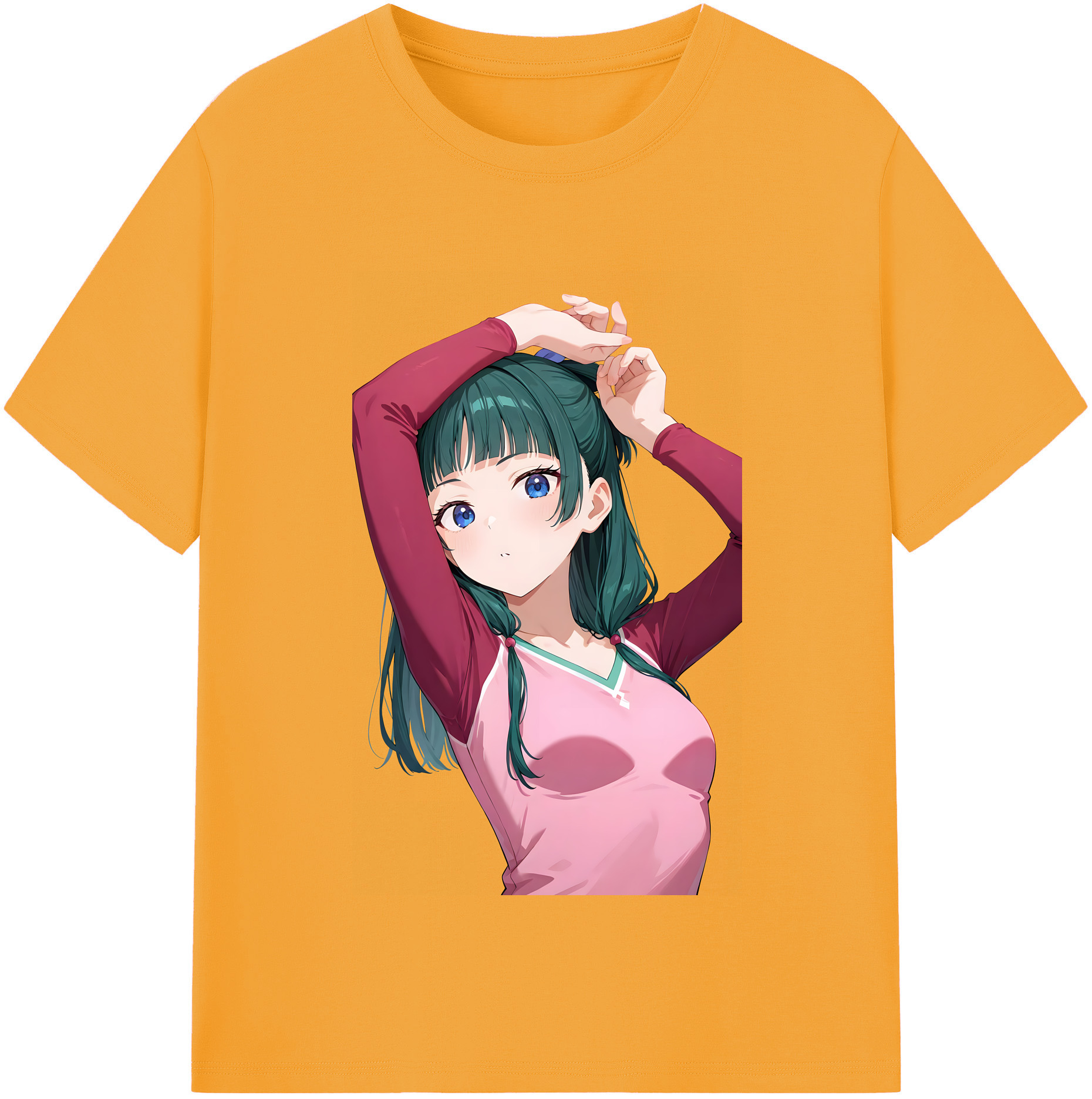 （画像用） 薬屋のひとりごと The Apothecary Diaries 綿100％半袖Tシャツ（フロントプリント）