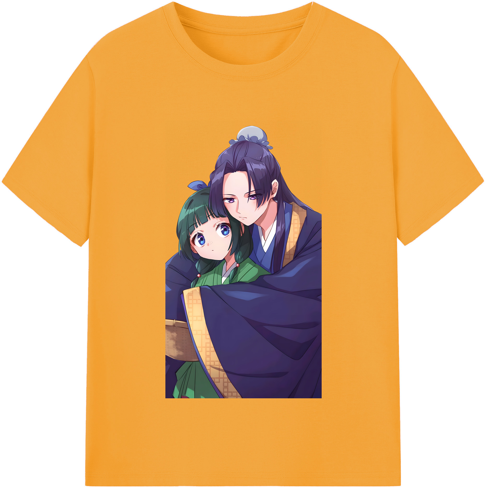 （画像用） 薬屋のひとりごと The Apothecary Diaries 綿100％半袖Tシャツ（フロントプリント）