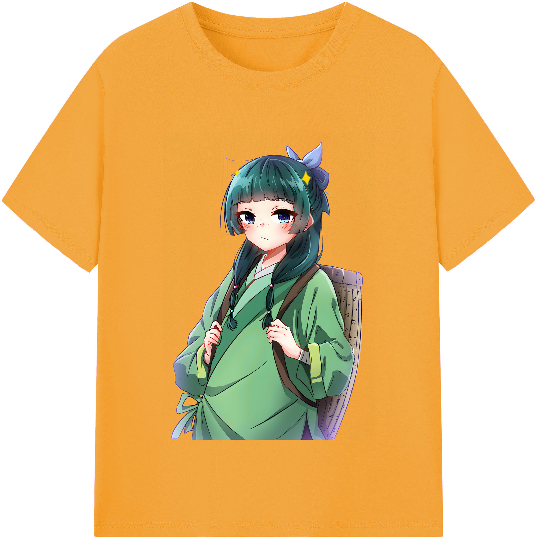（画像用） 薬屋のひとりごと The Apothecary Diaries 綿100％半袖Tシャツ（フロントプリント）