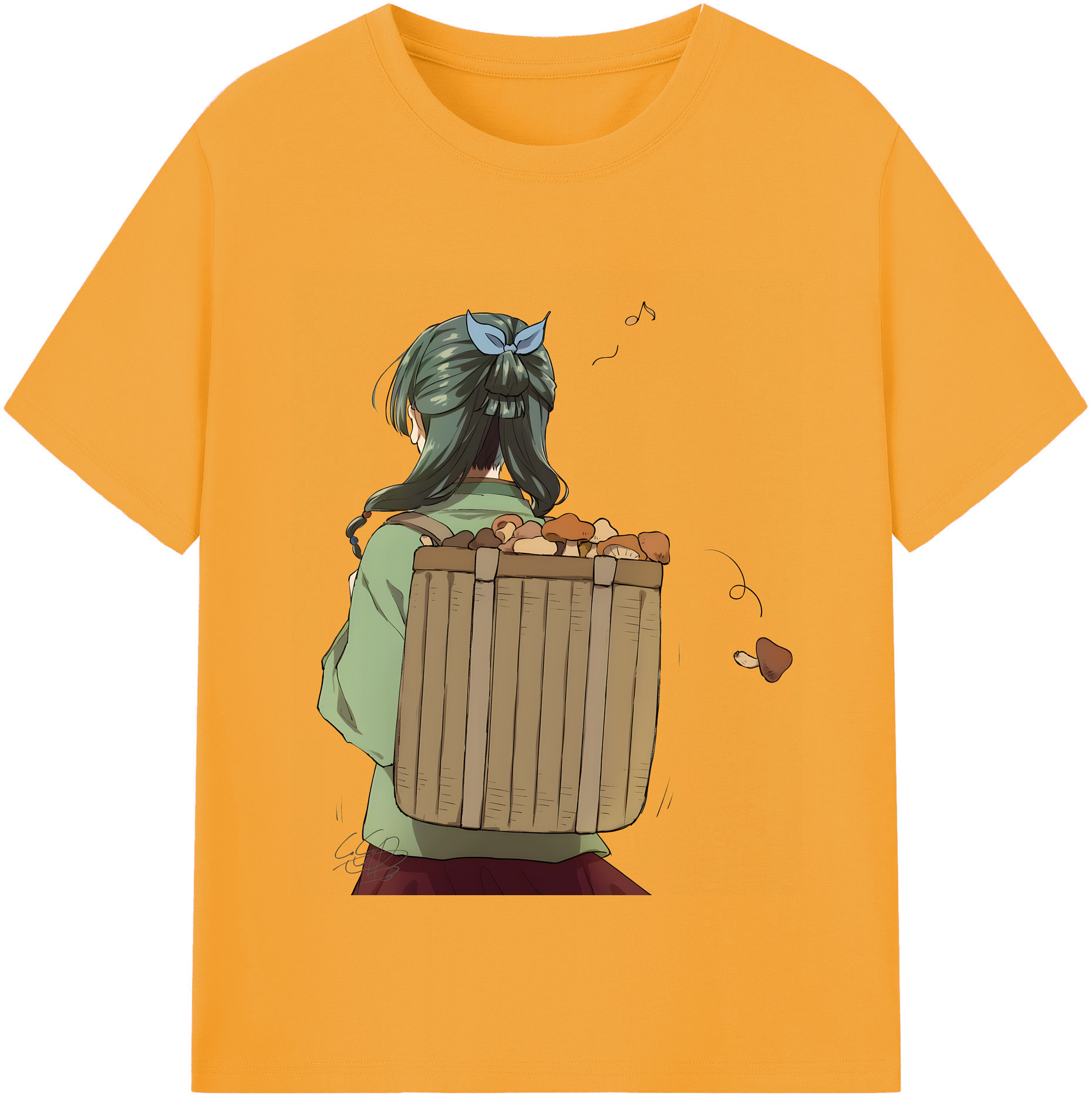 （画像用） 薬屋のひとりごと The Apothecary Diaries 綿100％半袖Tシャツ（フロントプリント）