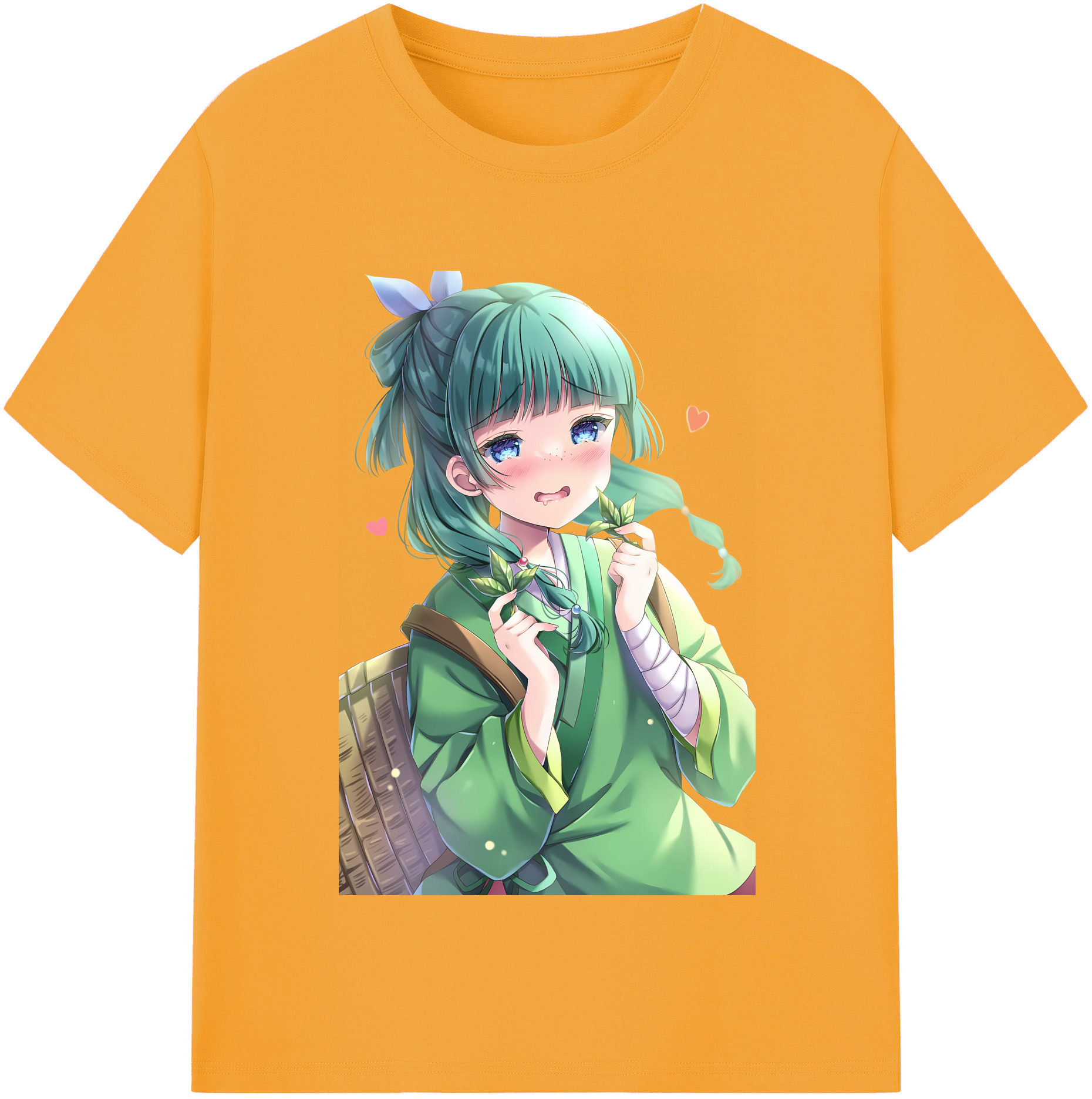 （画像用） 薬屋のひとりごと The Apothecary Diaries 綿100％半袖Tシャツ（フロントプリント）