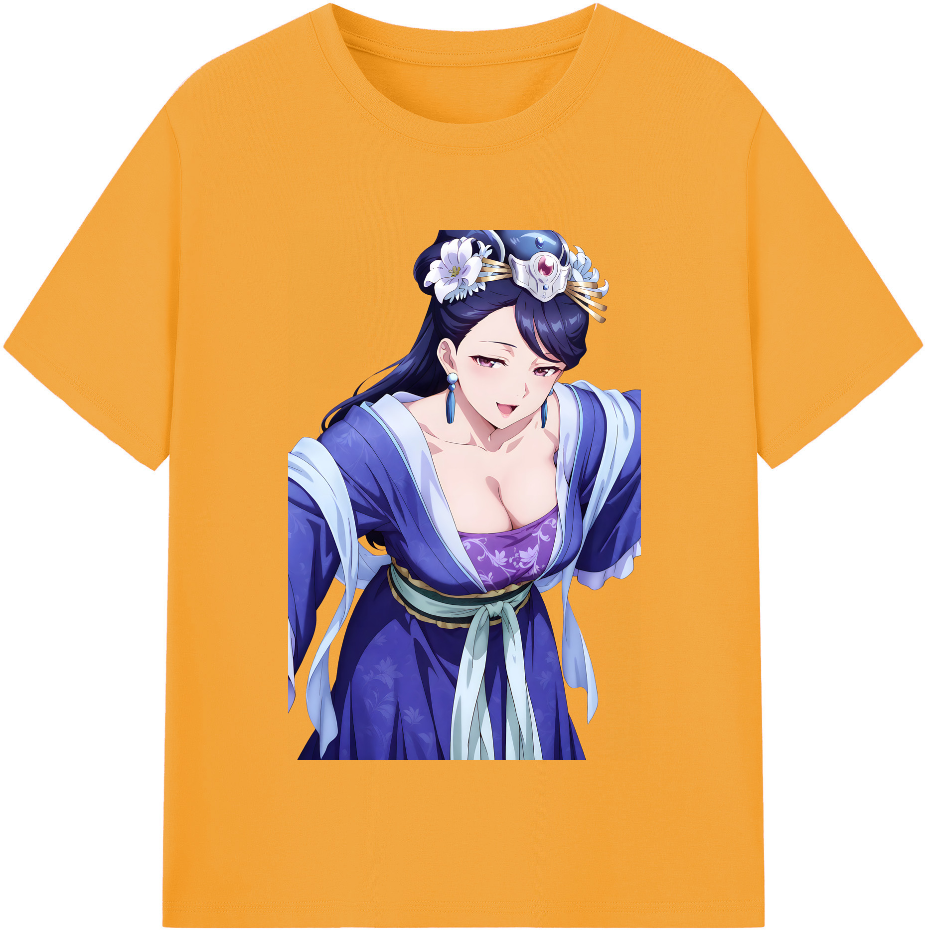 （画像用） 薬屋のひとりごと The Apothecary Diaries 綿100％半袖Tシャツ（フロントプリント）