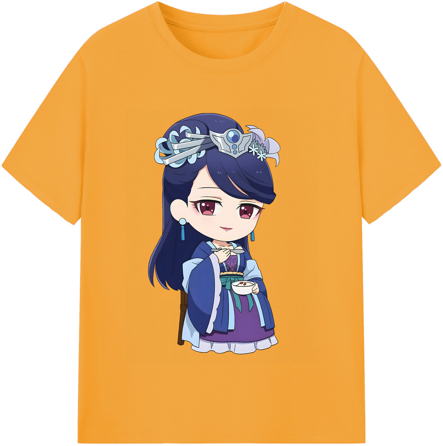 （画像用） 薬屋のひとりごと The Apothecary Diaries 綿100％半袖Tシャツ（フロントプリント）