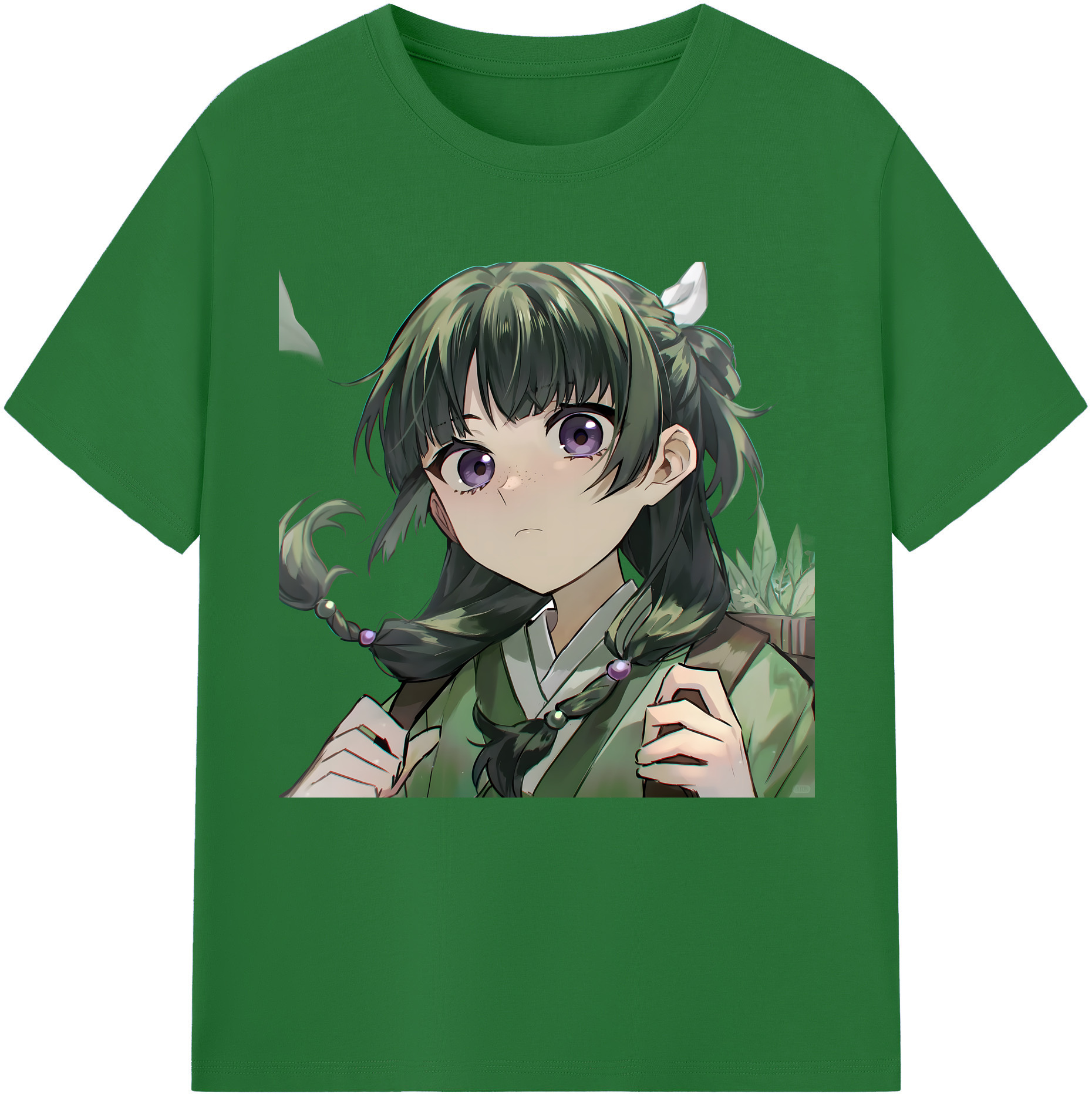 （画像用） 薬屋のひとりごと The Apothecary Diaries 綿100％半袖Tシャツ（フロントプリント）