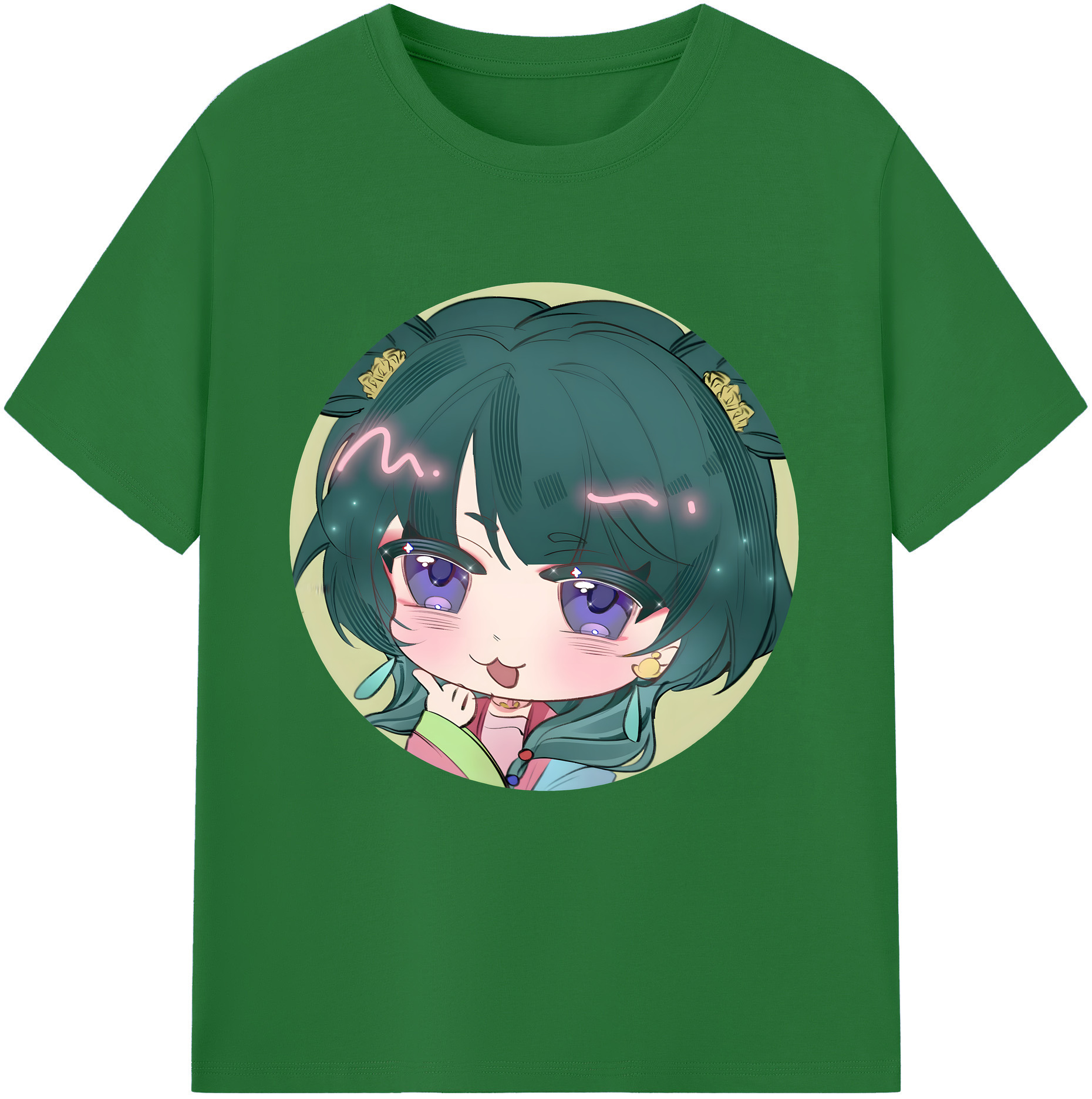 （画像用） 薬屋のひとりごと The Apothecary Diaries 綿100％半袖Tシャツ（フロントプリント）